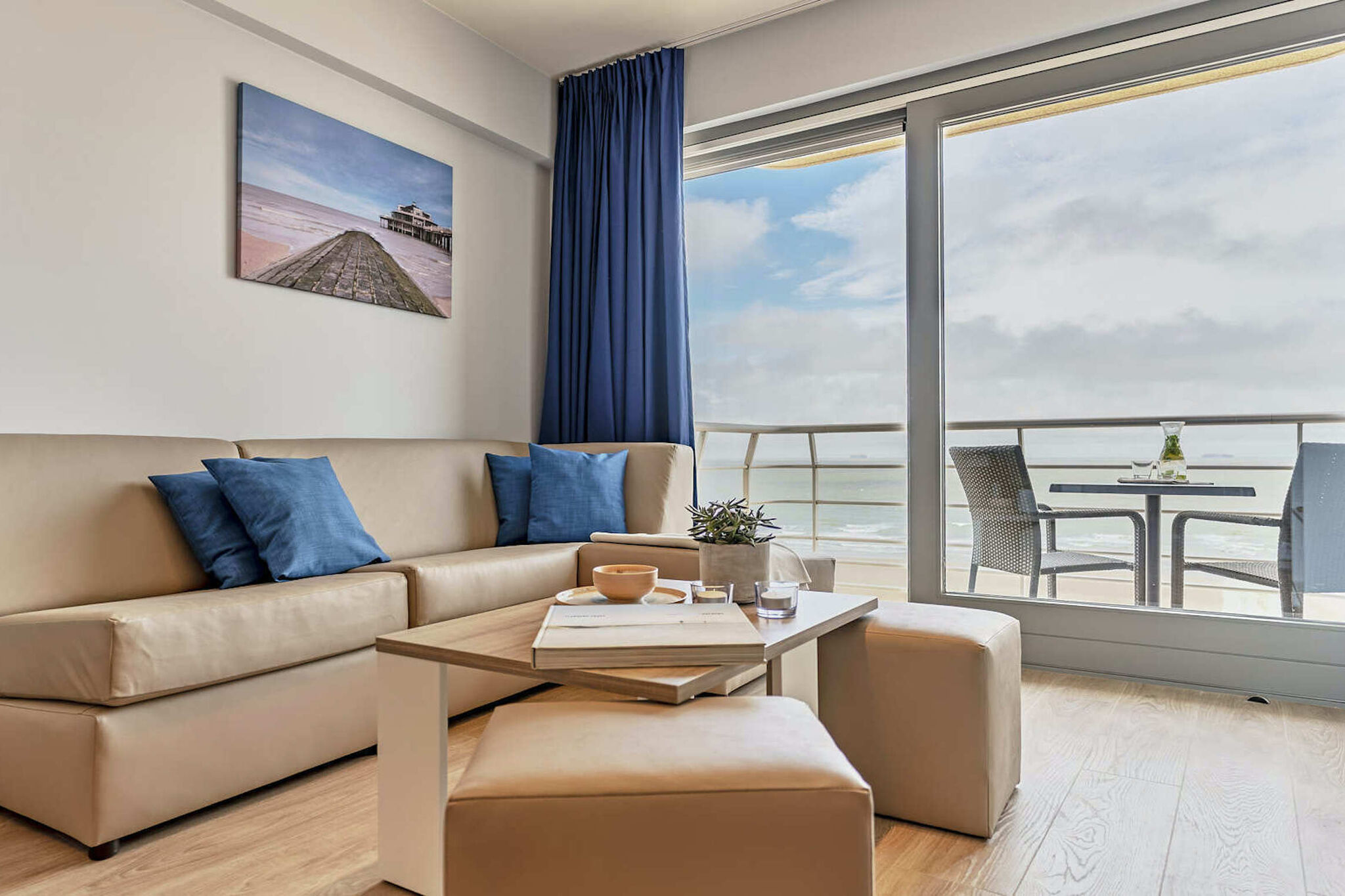 Appartement confortable avec vue sur la mer à Blankenberge
