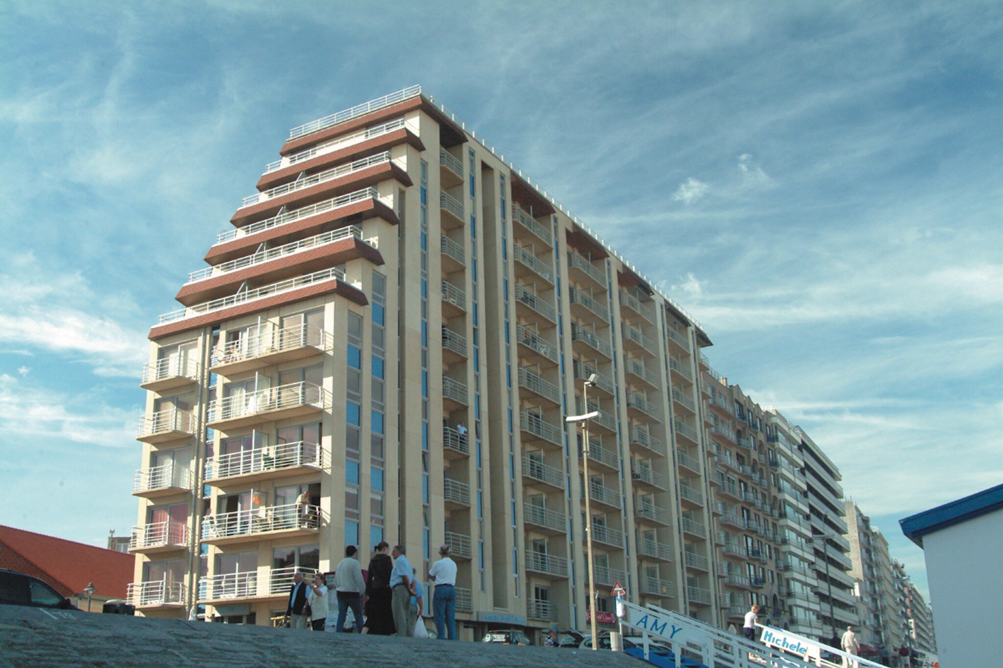 Beautiful penthouse with phenomenal sea view in Blankenberge