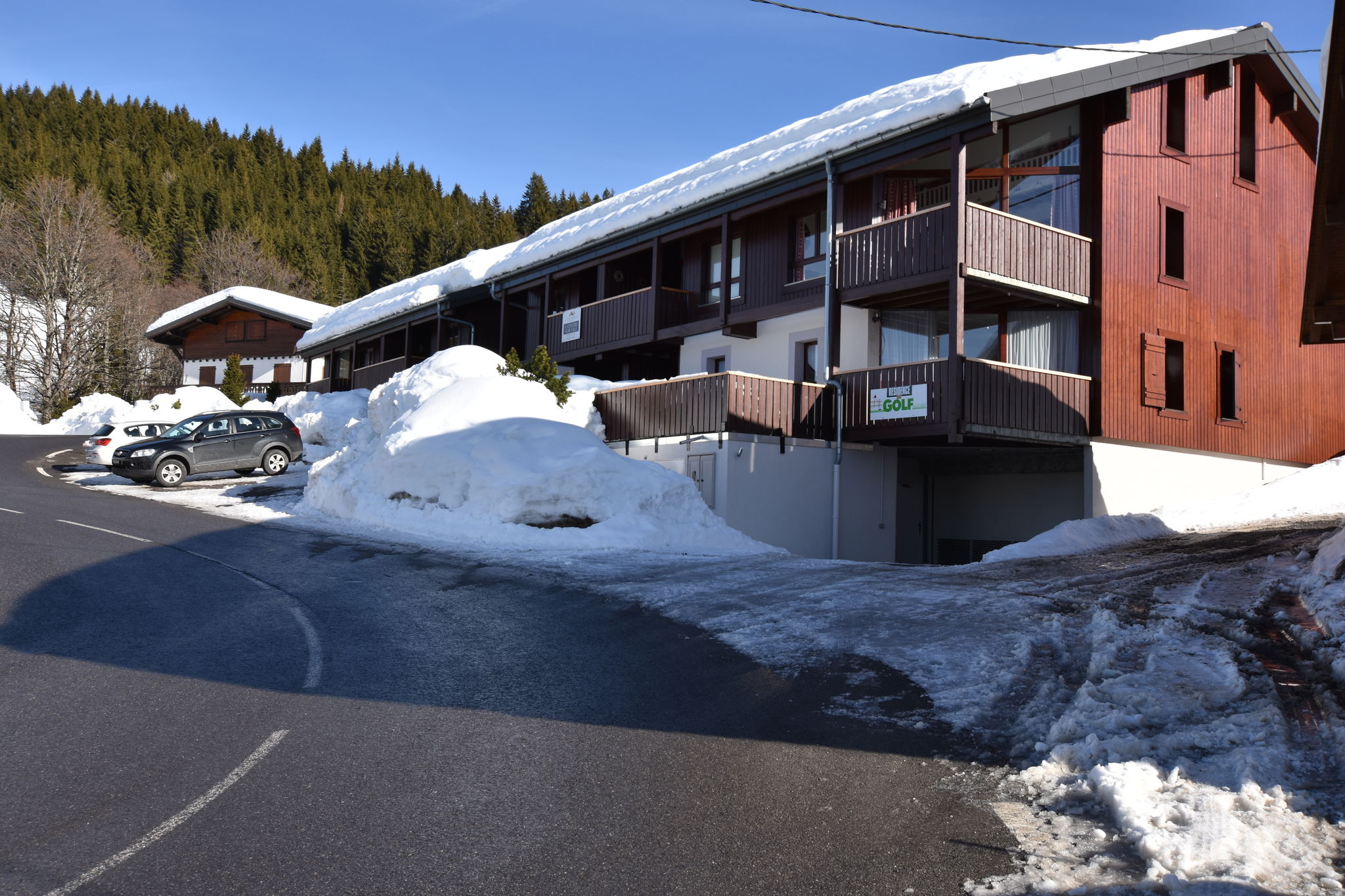 Komfortable Wohnung in Les Gets inmitten der franz. Alpen