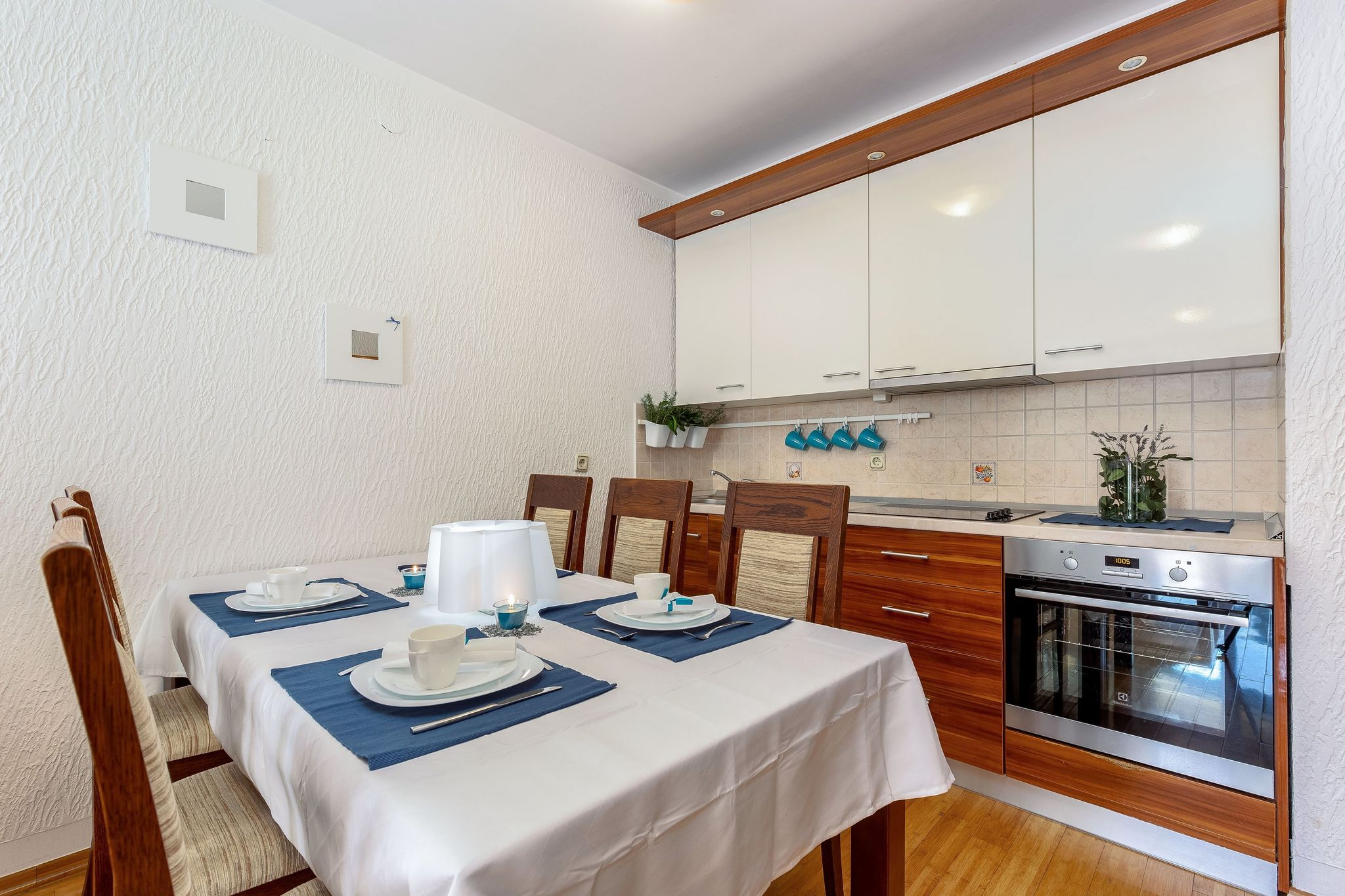 Lovely apartment in Crikvenica with roofed terrace
