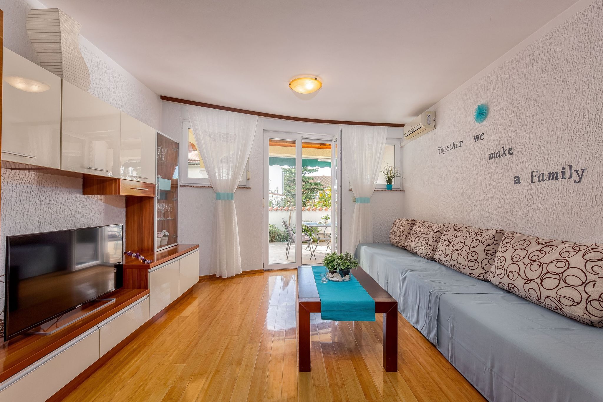 Mooi appartement in Crikvenica met een bubbelbad