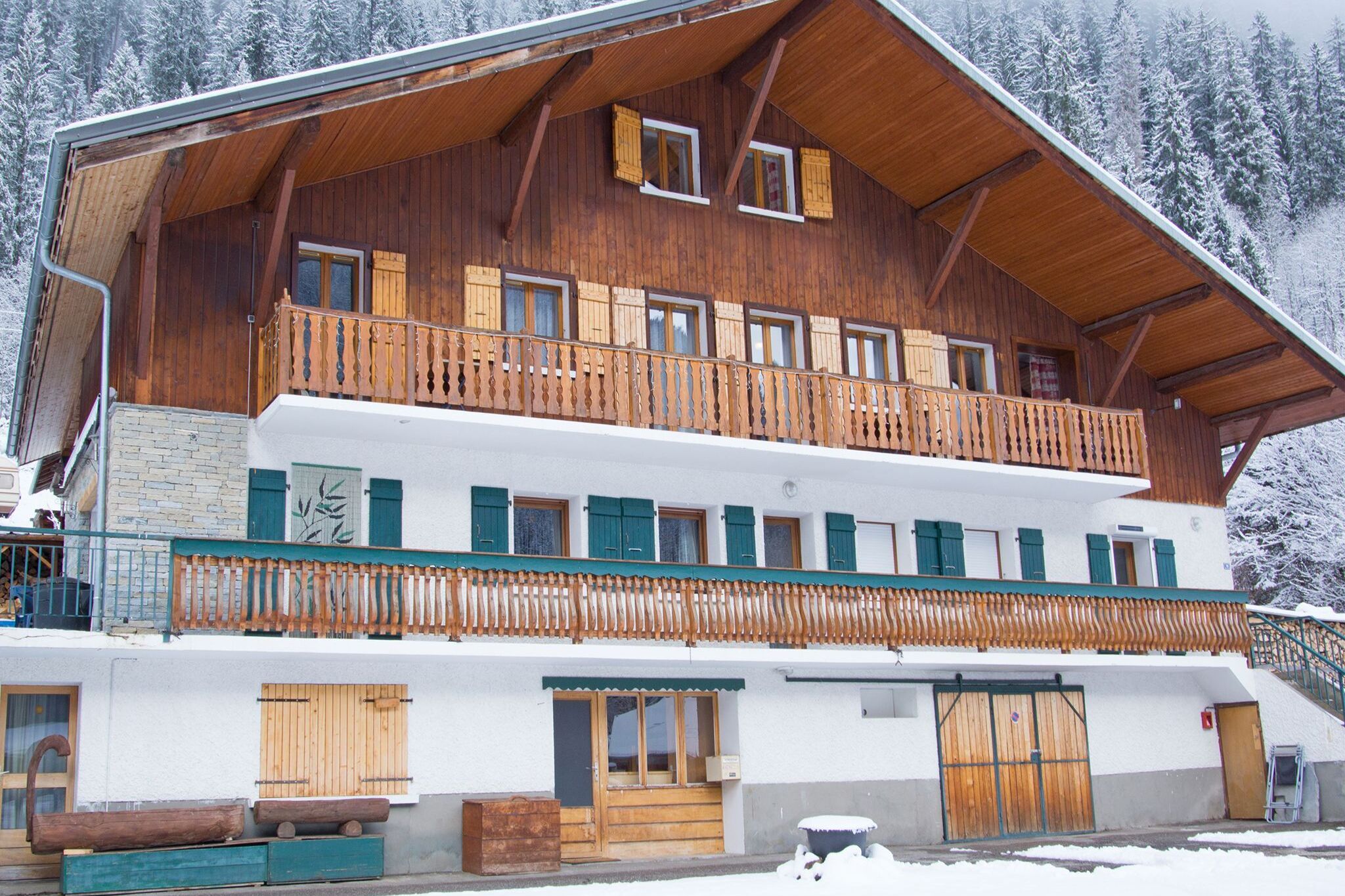 Chalet cosy à Chatel, Alpes françaises, domaine skiable