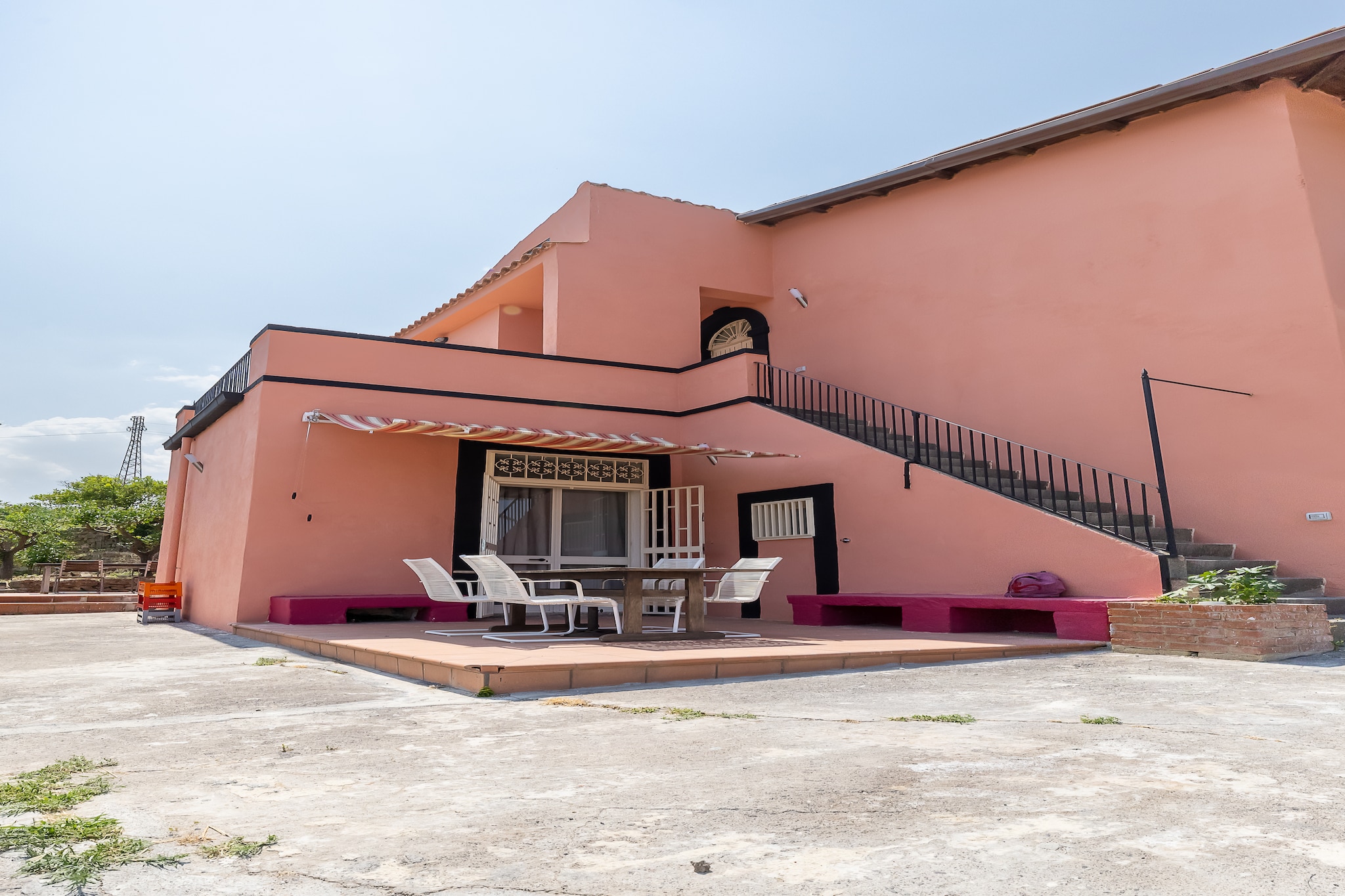 Villa Francofonte-Terrasbalkon