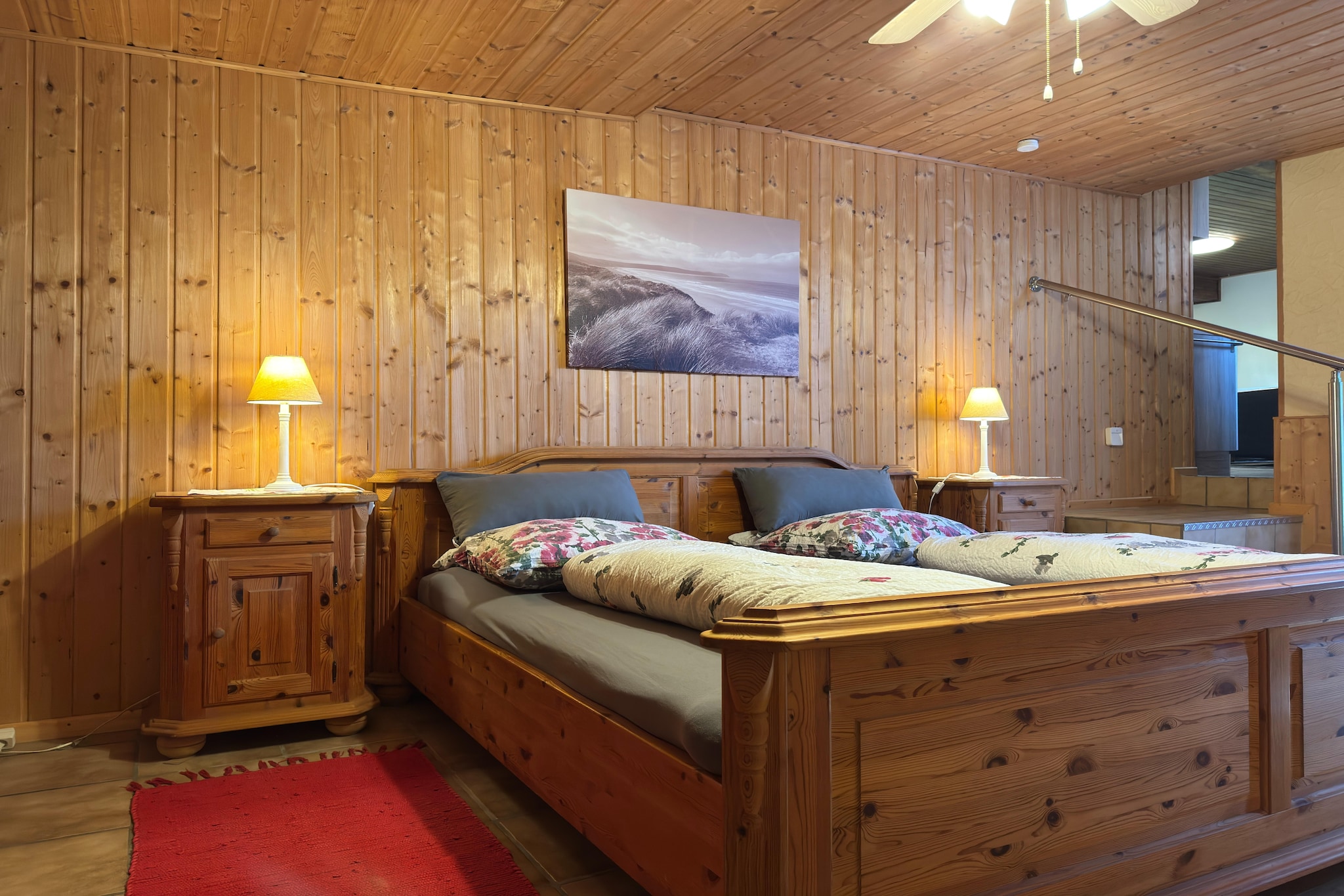 Ferienwohnung Erdgeschoss Weitblick I - Slaapkamer