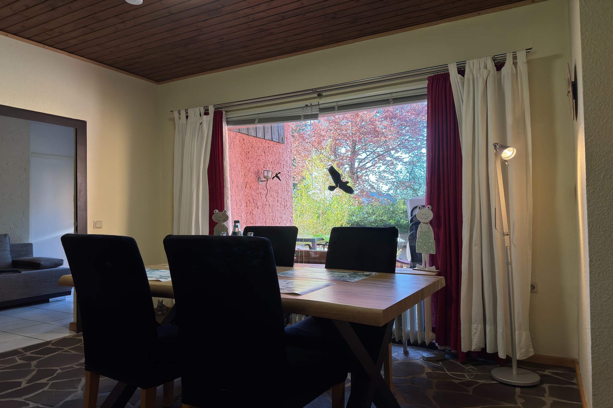 Ferienwohnung Erdgeschoss Weitblick I - Eetkamer