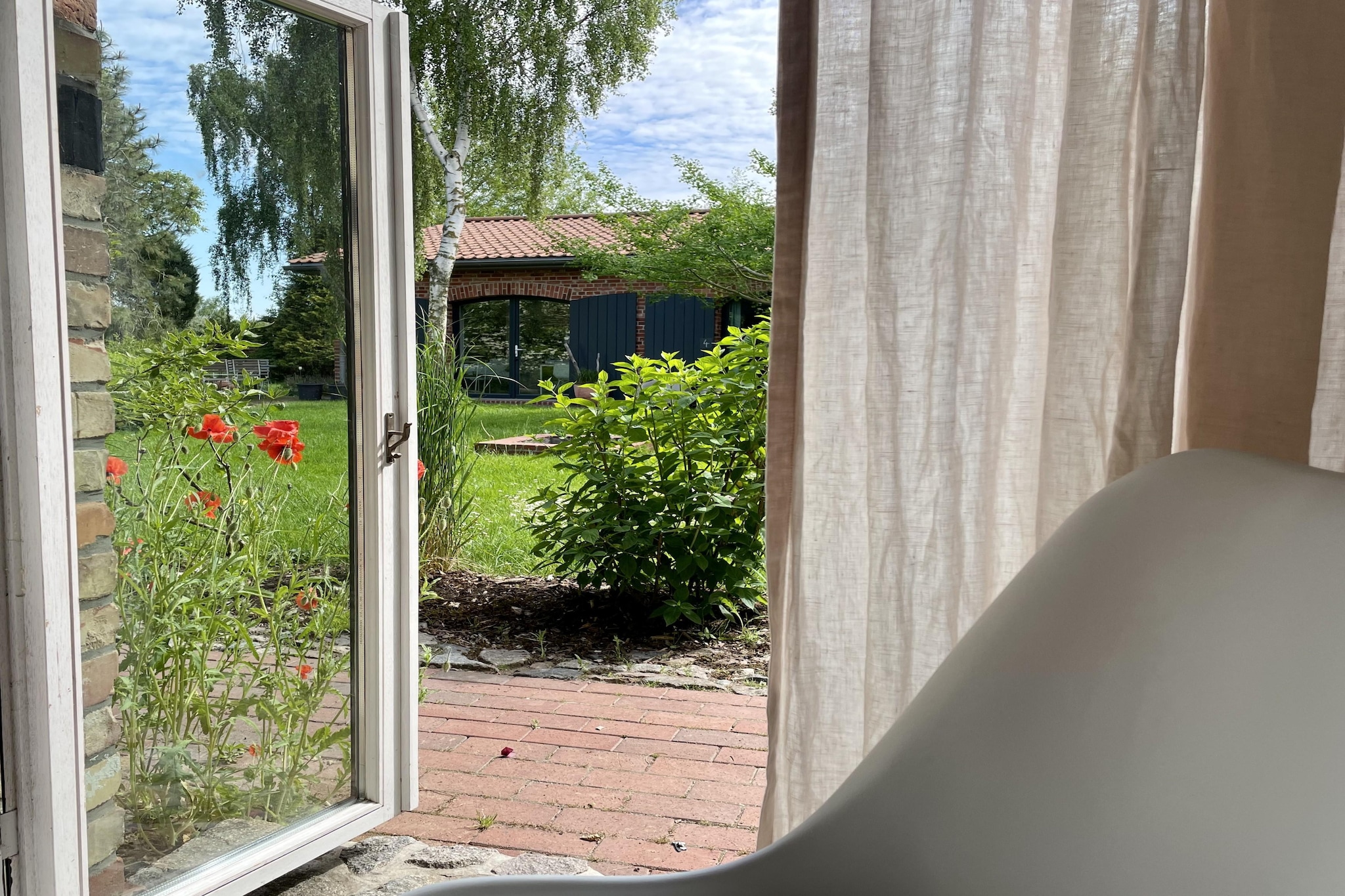 Die Hofwohnung 1-Terrasbalkon