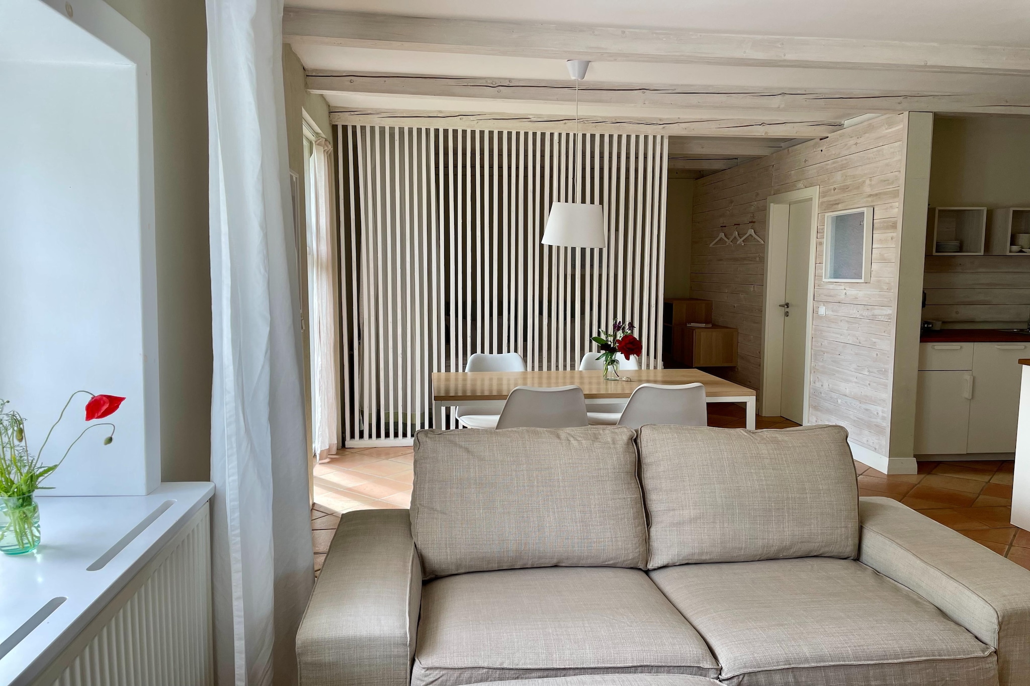 Die Hofwohnung 1-Woonkamer