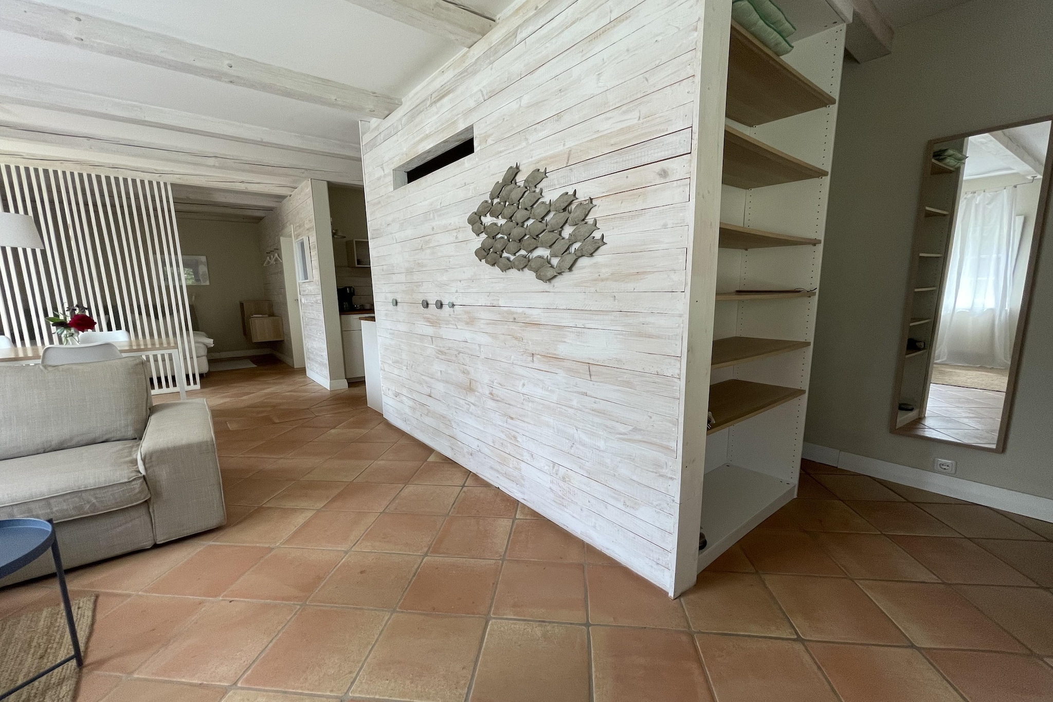 Die Hofwohnung 1-Woonkamer