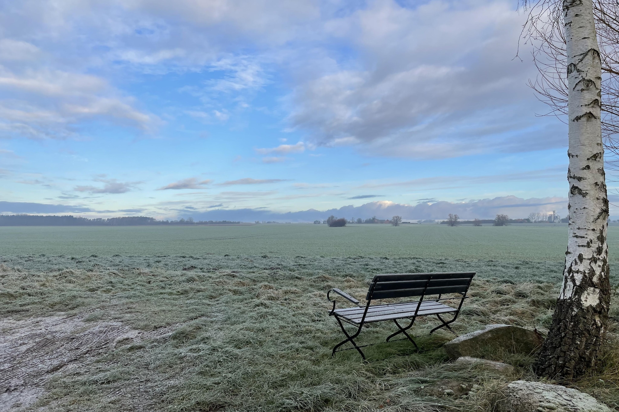 Die Hofwohnung 1-Gebied winter 1km