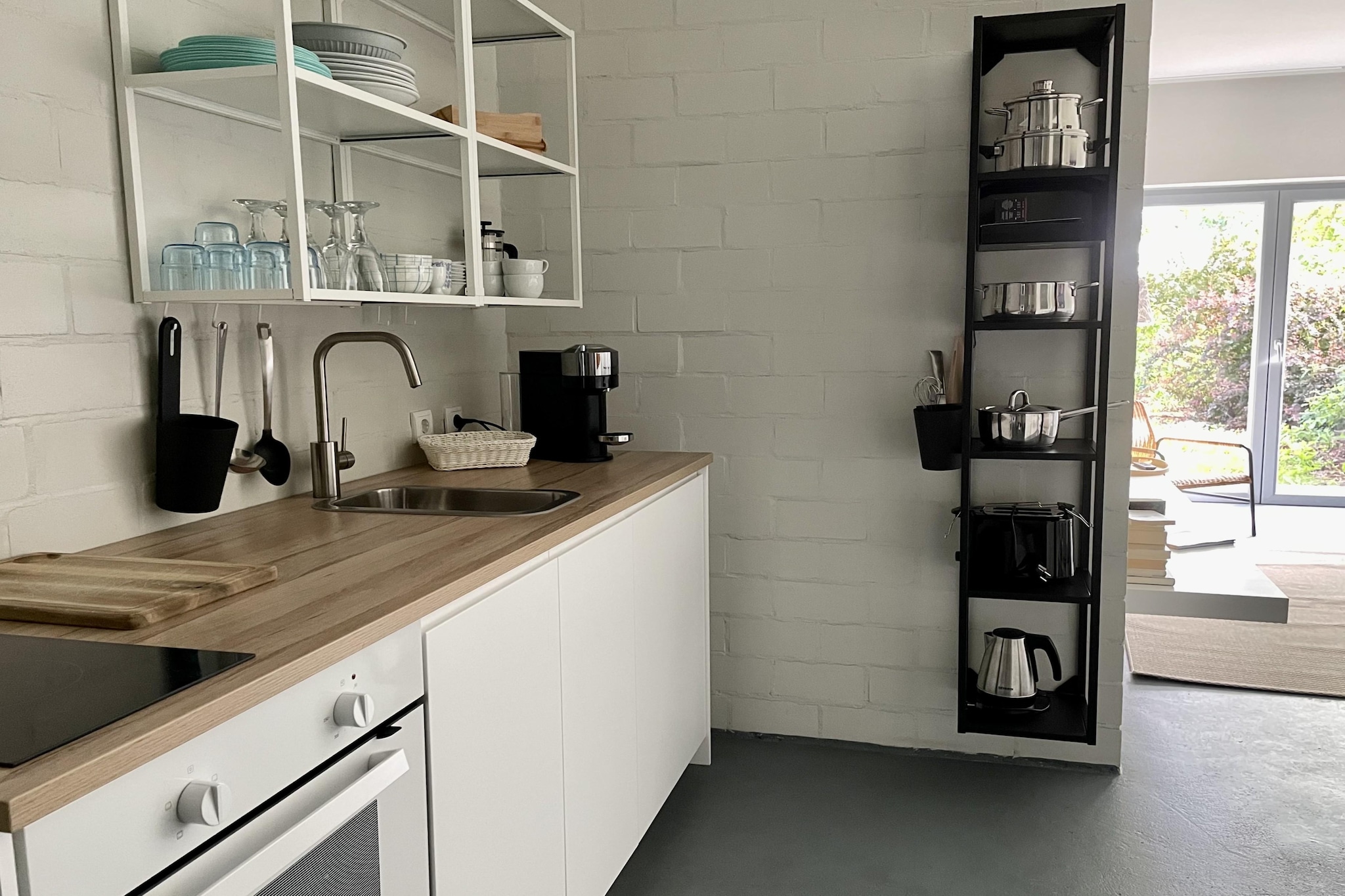 Gepflegte HofWohnung 2-Keuken