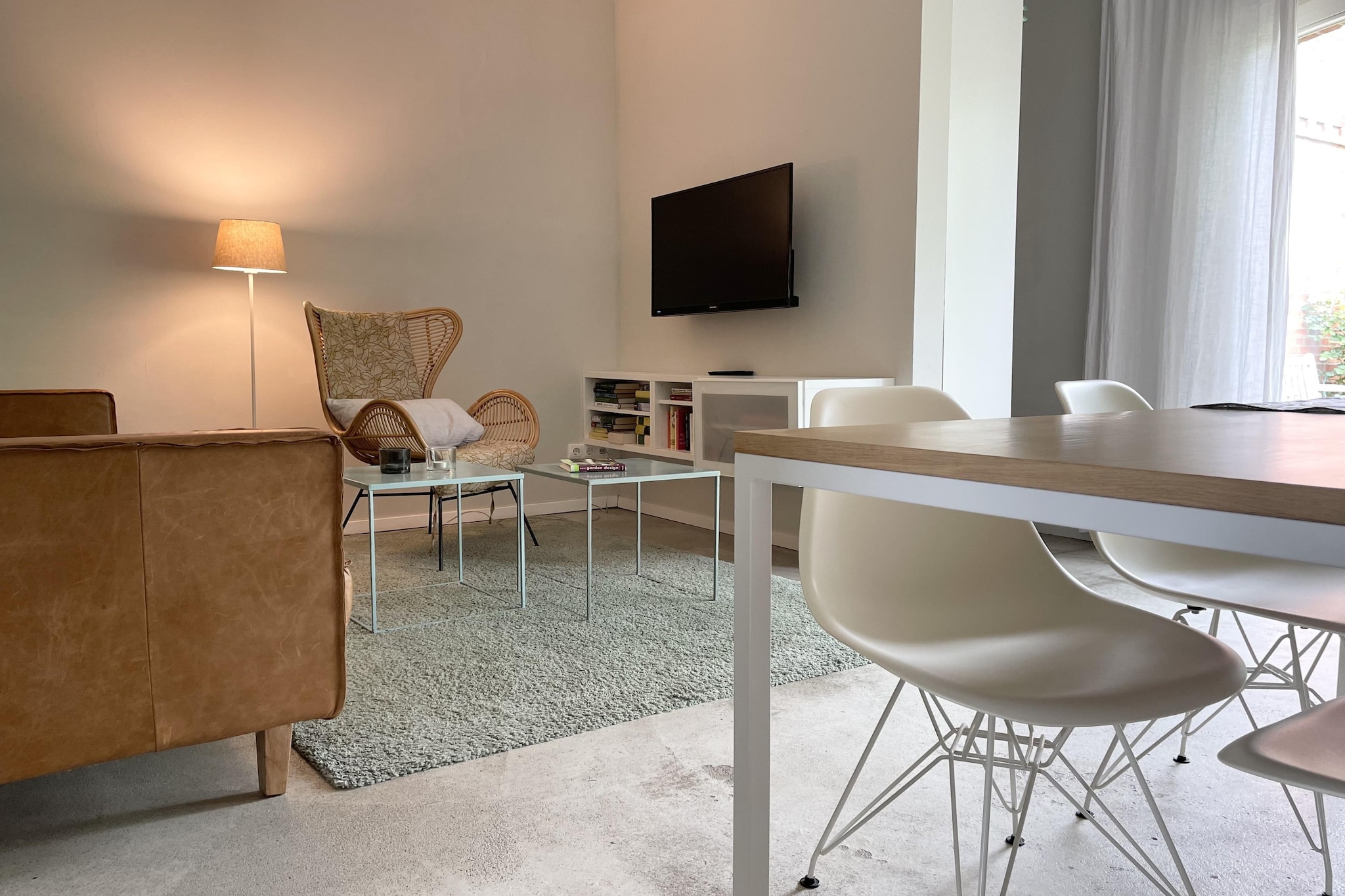 Moderne Ferienwohnung 3-Woonkamer