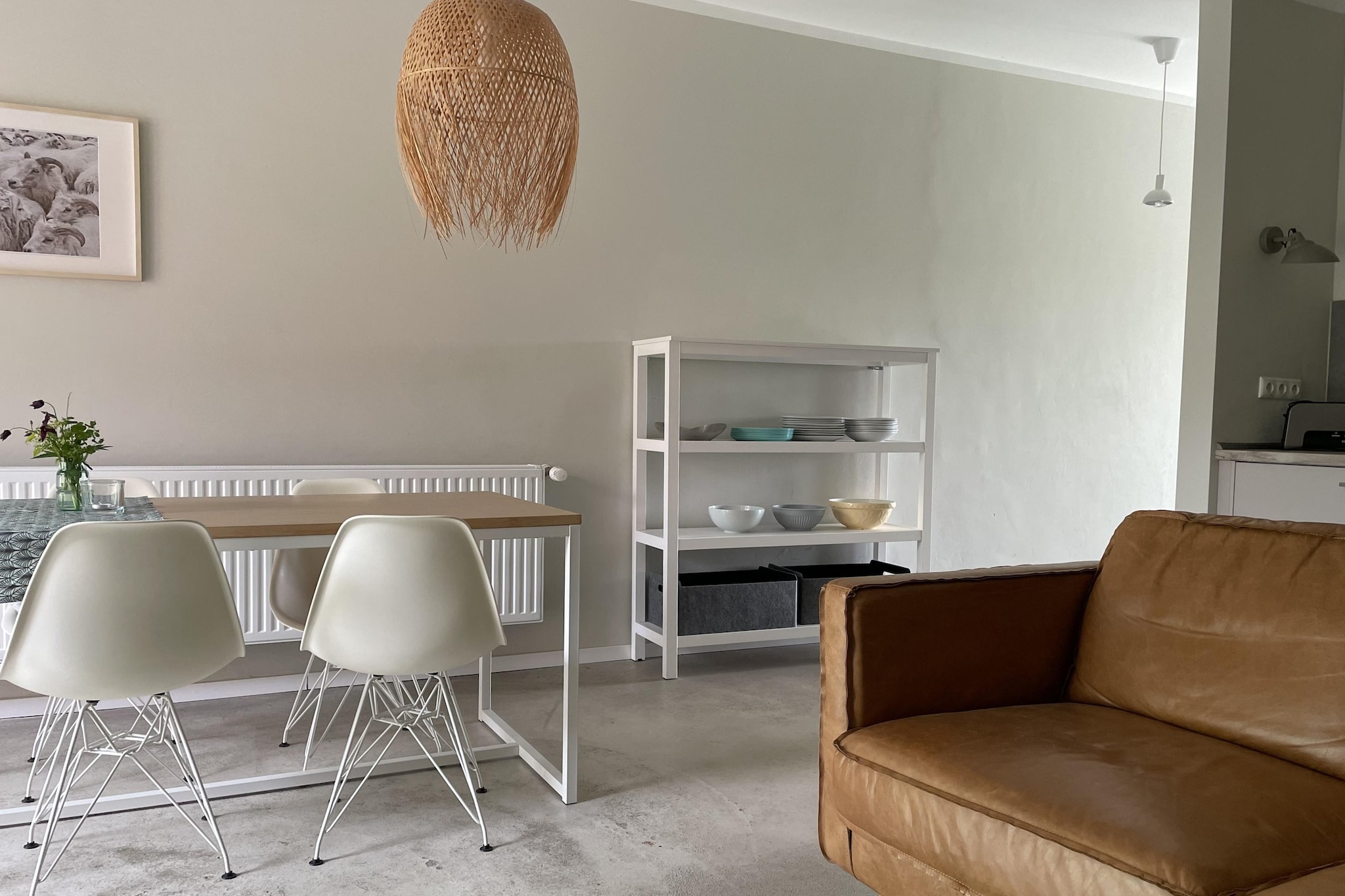 Moderne Ferienwohnung 3-Woonkamer