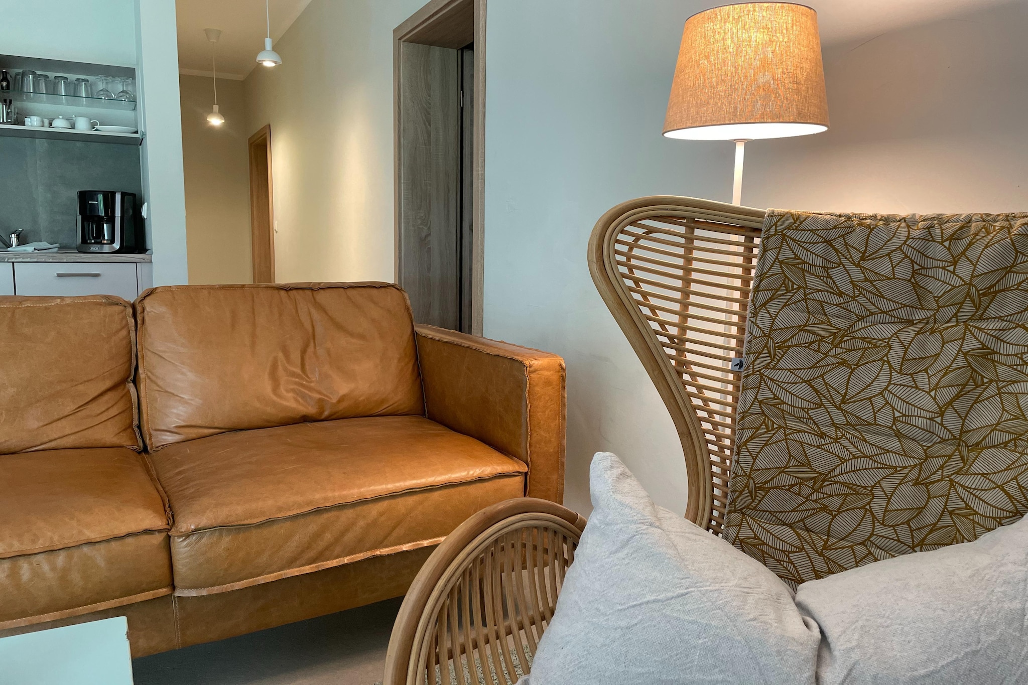 Moderne Ferienwohnung 3-Woonkamer