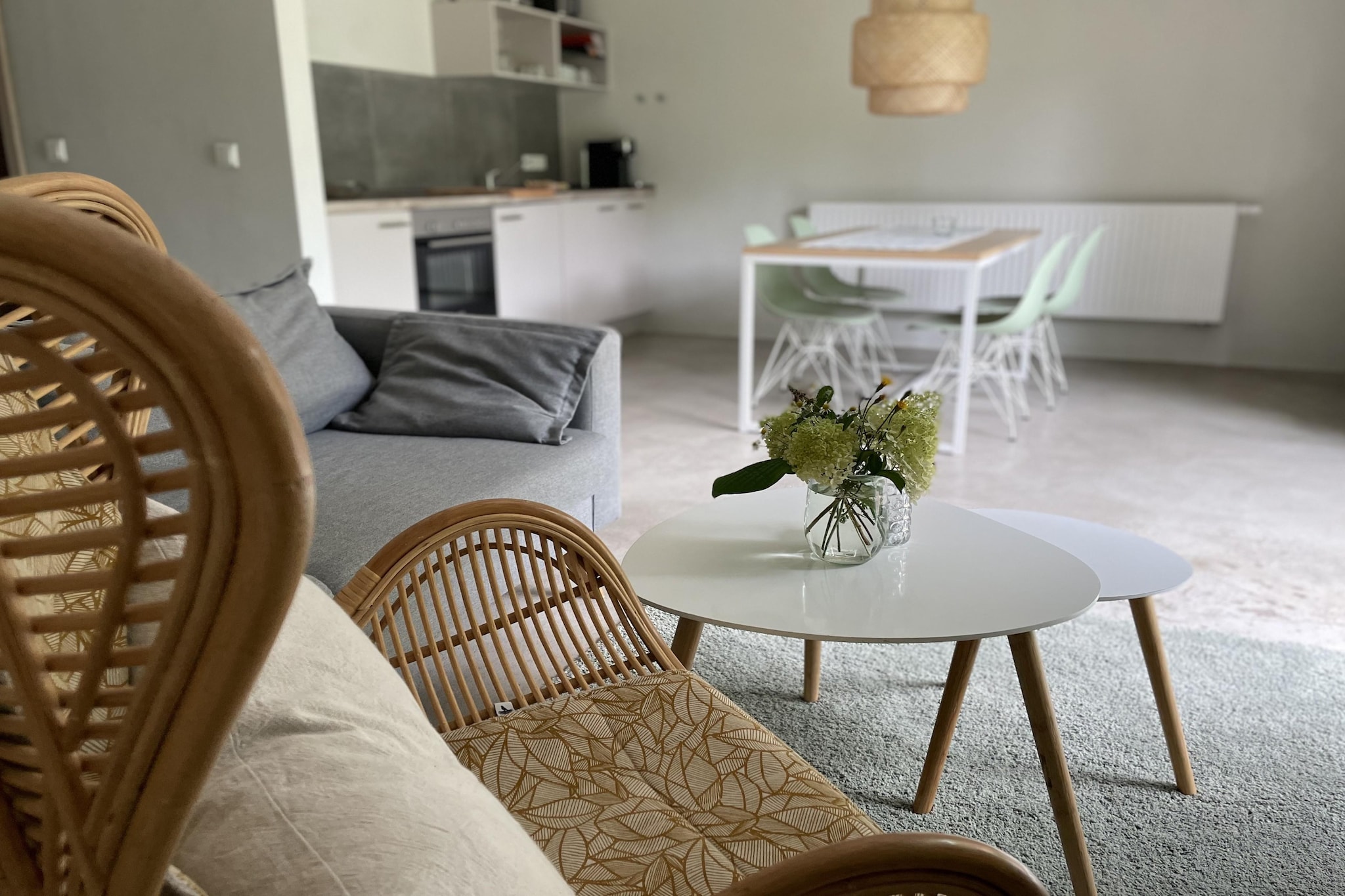 Familienurlaub in idyllischer Natur 4-Woonkamer