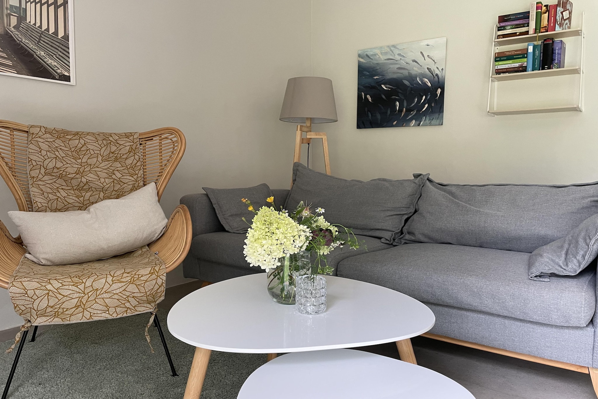Familienurlaub in idyllischer Natur 4-Woonkamer