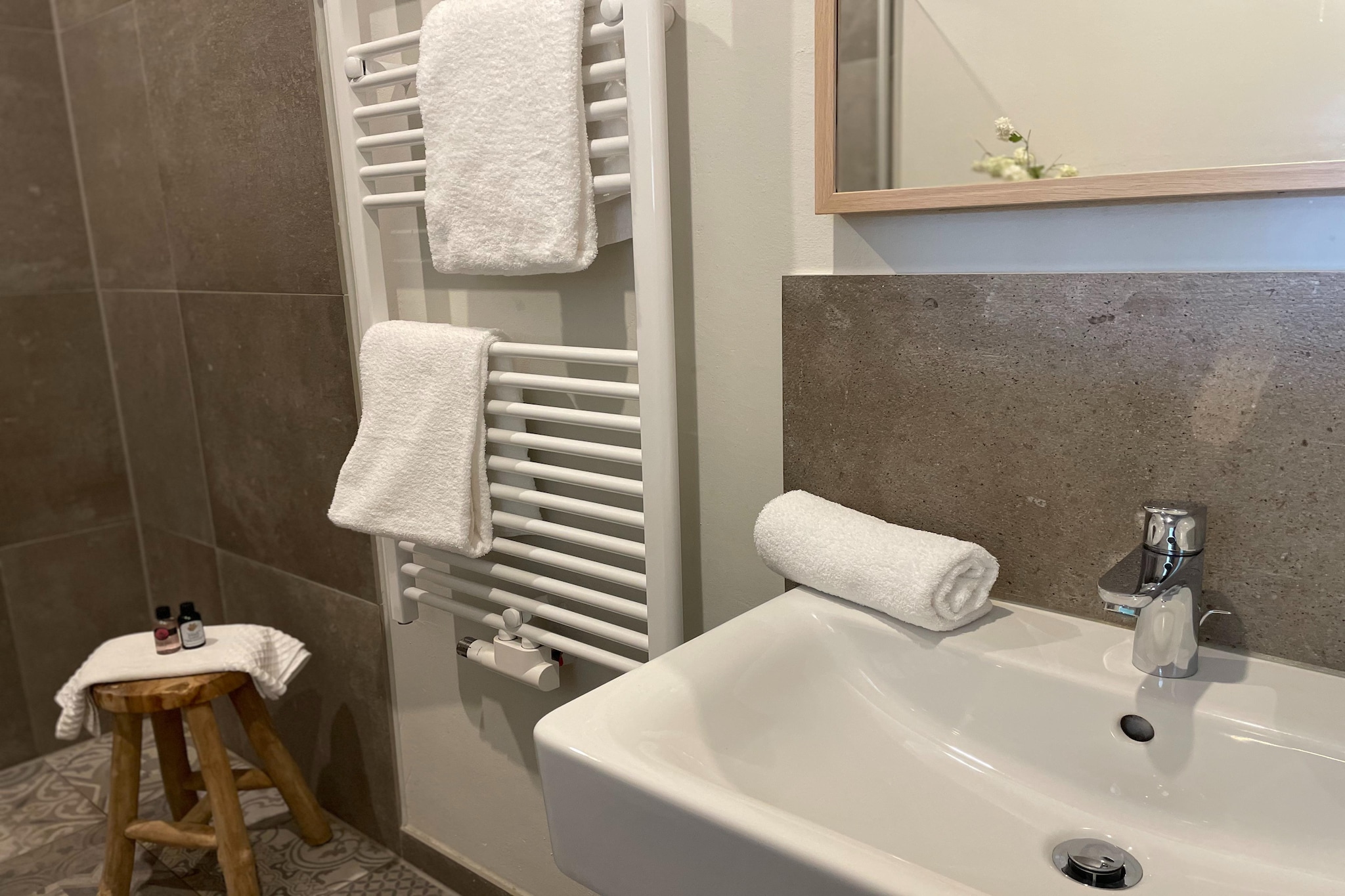 Familienurlaub in idyllischer Natur 4-Badkamer