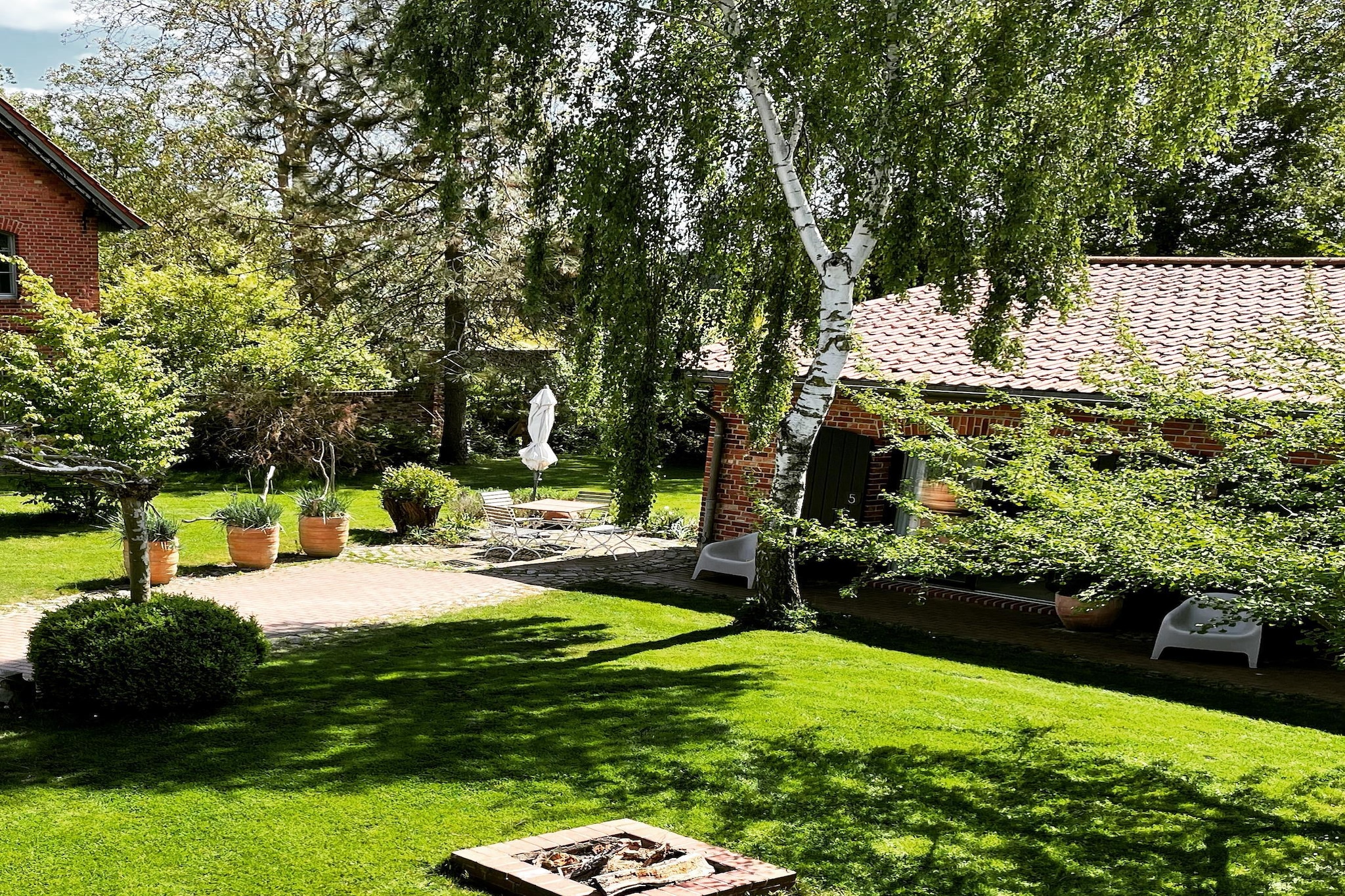 Idyllische Hofwohnung 5-Tuinen zomer