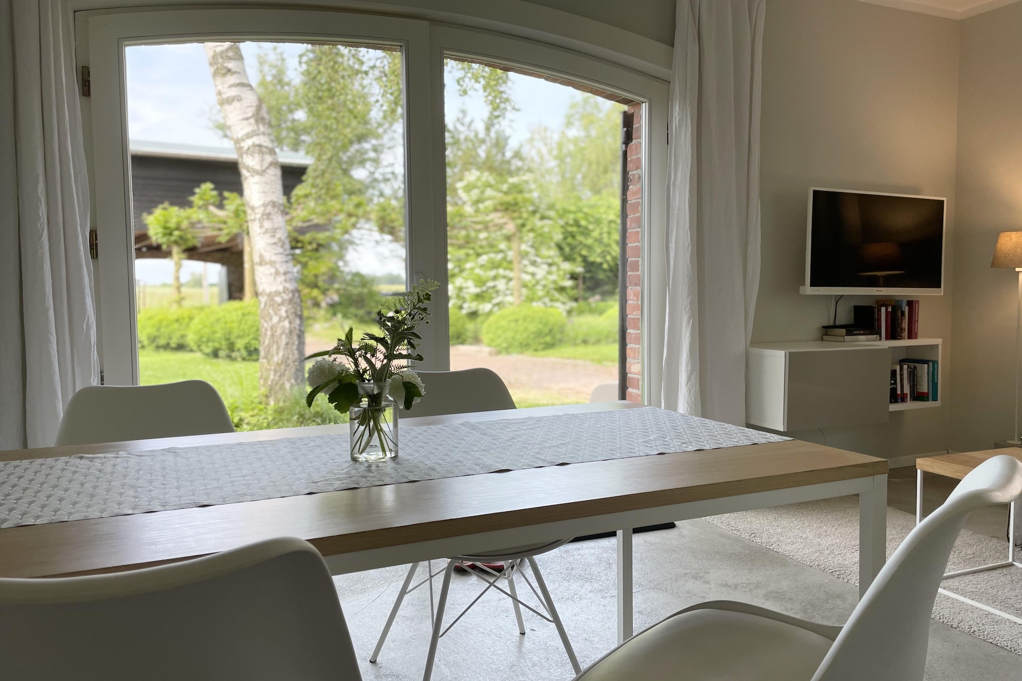 Idyllische Hofwohnung 5-Woonkamer