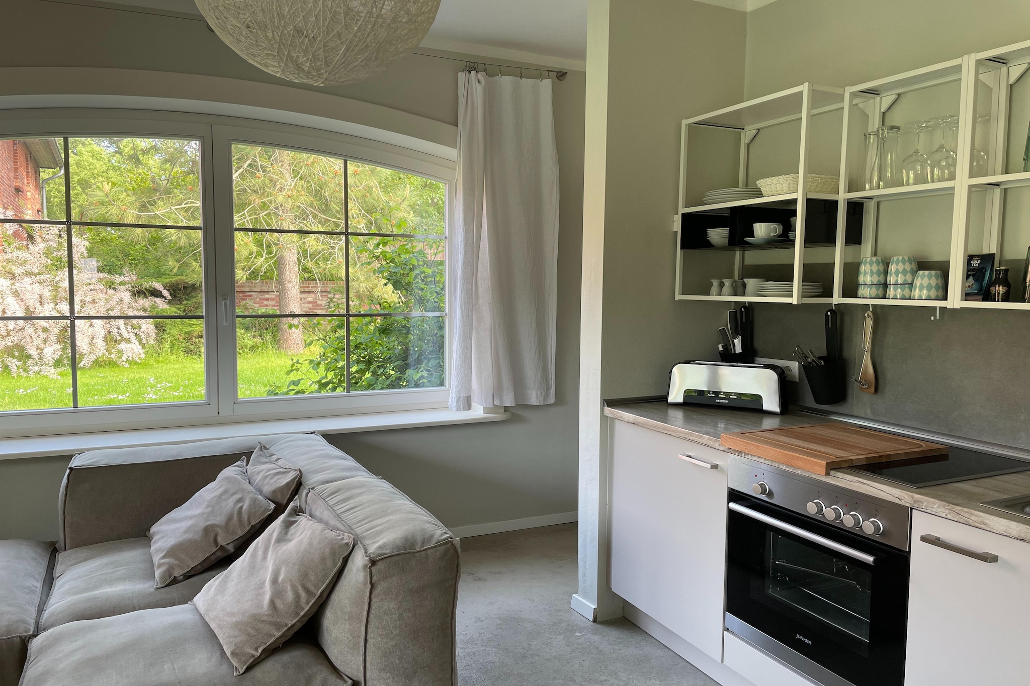 Idyllische Hofwohnung 5-Keuken