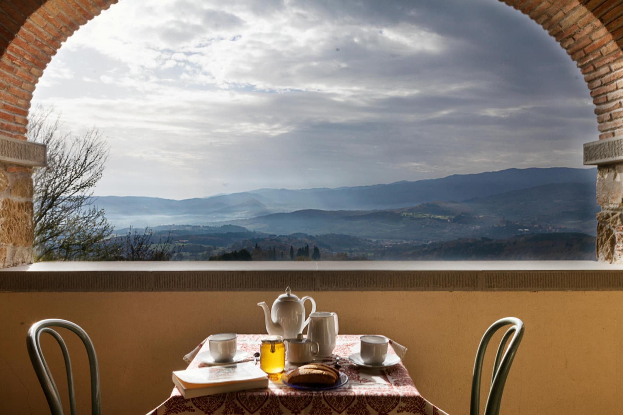 Il Castagno - Terrasbalkon