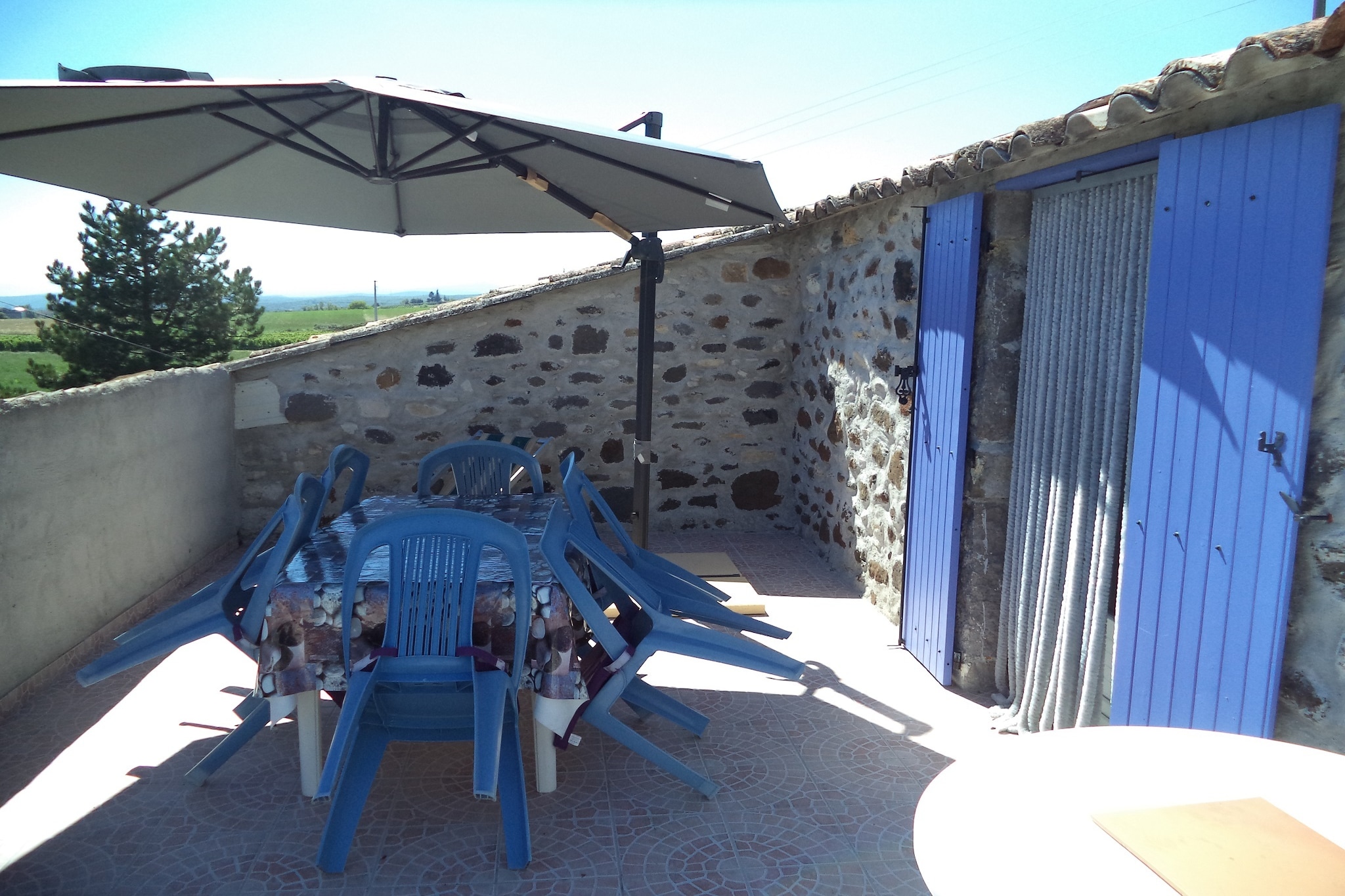 Cottage les Bombis-Terrace balcony
