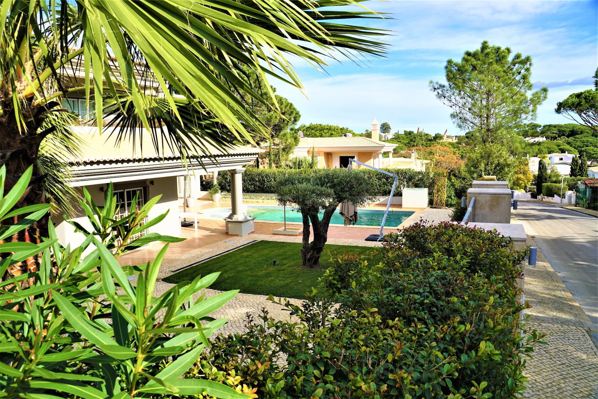 Quinta das Salinas-Tuinen zomer