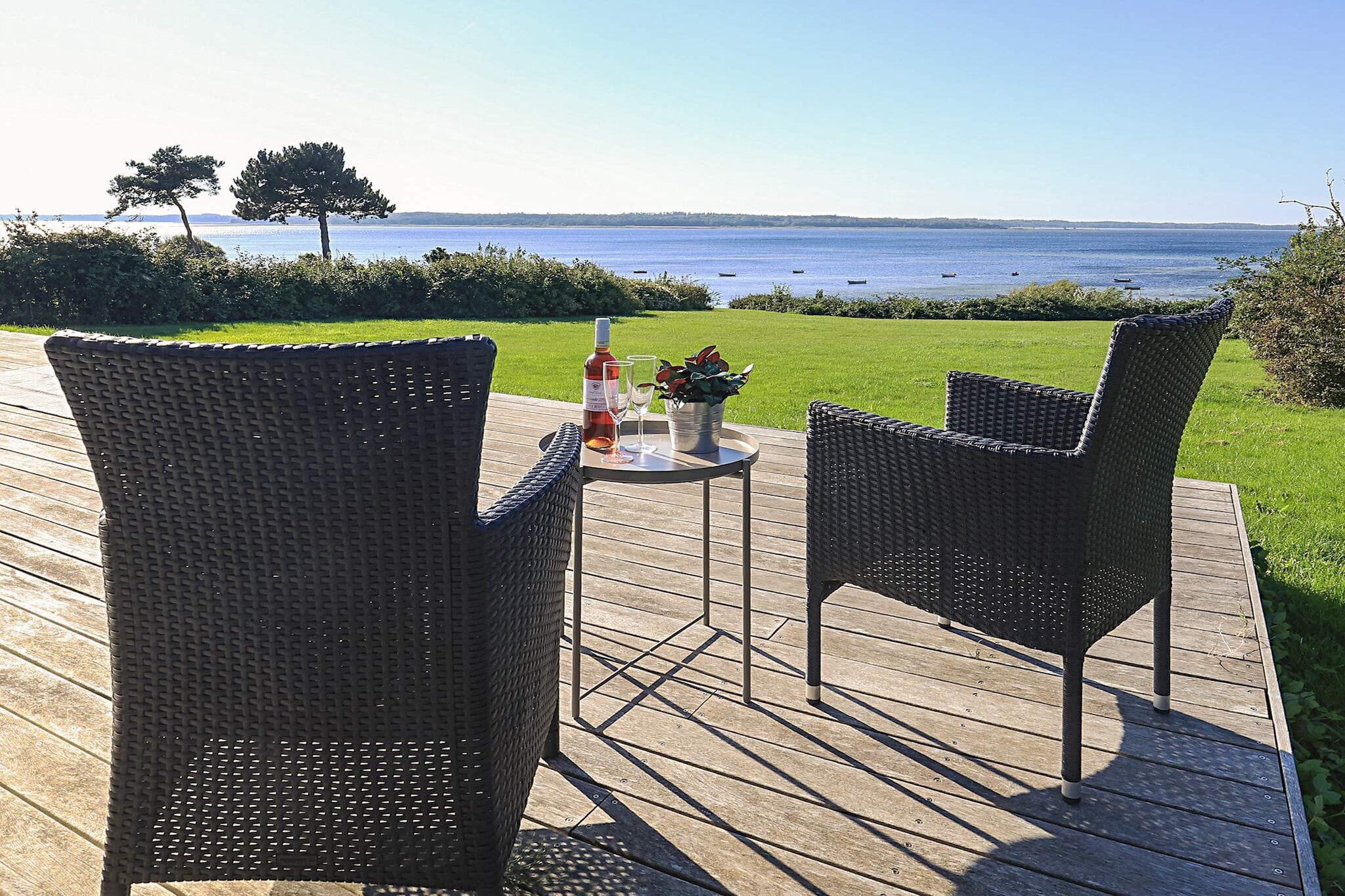 8 Personen Ferienhaus in Ølsted-By Traum - Wasserblick