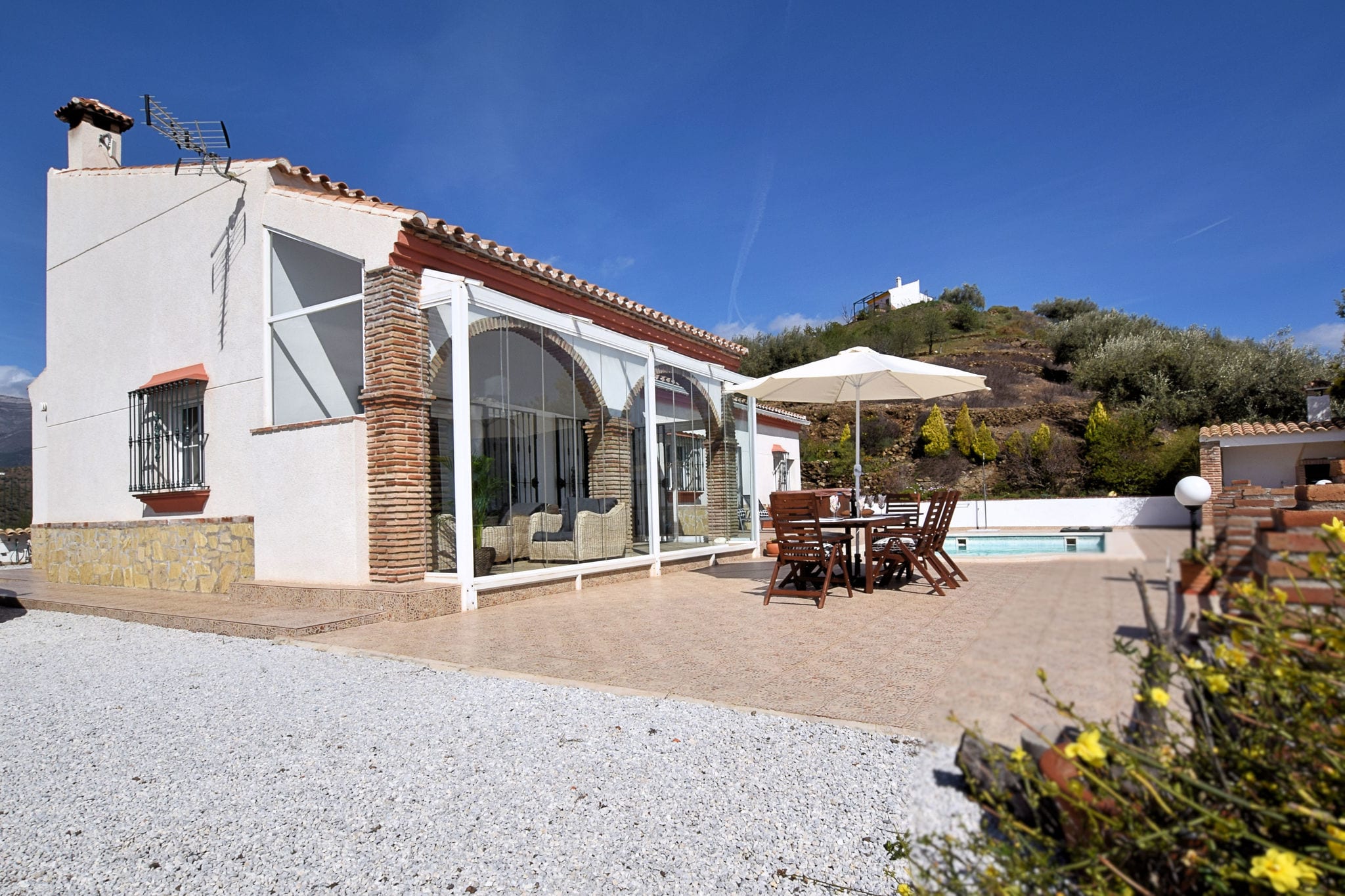 Spacious Villa in Arenas with Private Pool and Sea View in beautiful surrounding