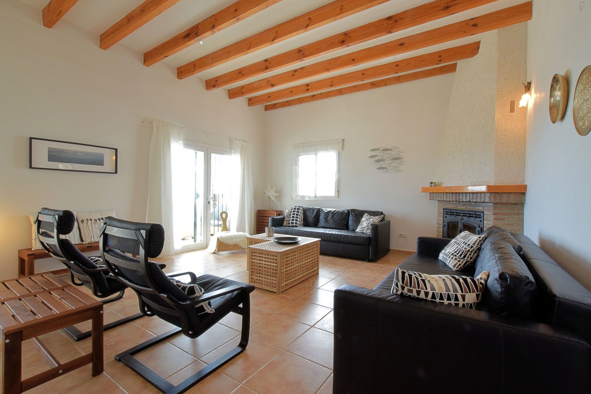 Spacious Villa in Arenas with Private Pool and Sea View in beautiful surrounding