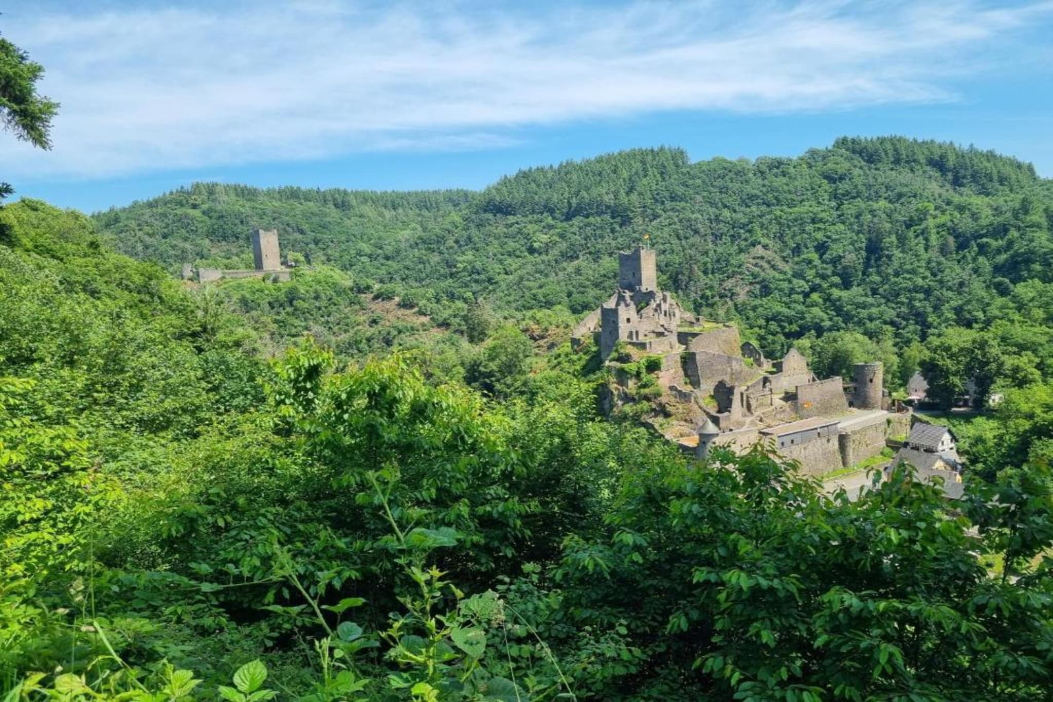 Ferienwohnung Obergeschoss Weitblick II-Gebieden zomer 5km