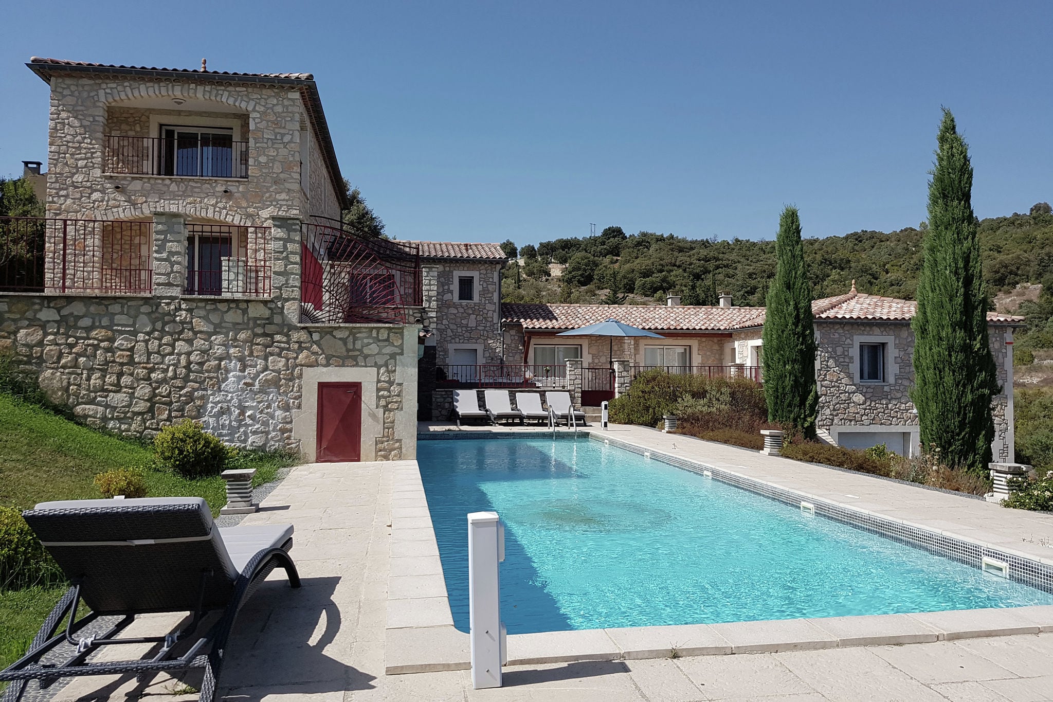 Grand Villa in Saint-Ambroix with Pool & outdoor activities