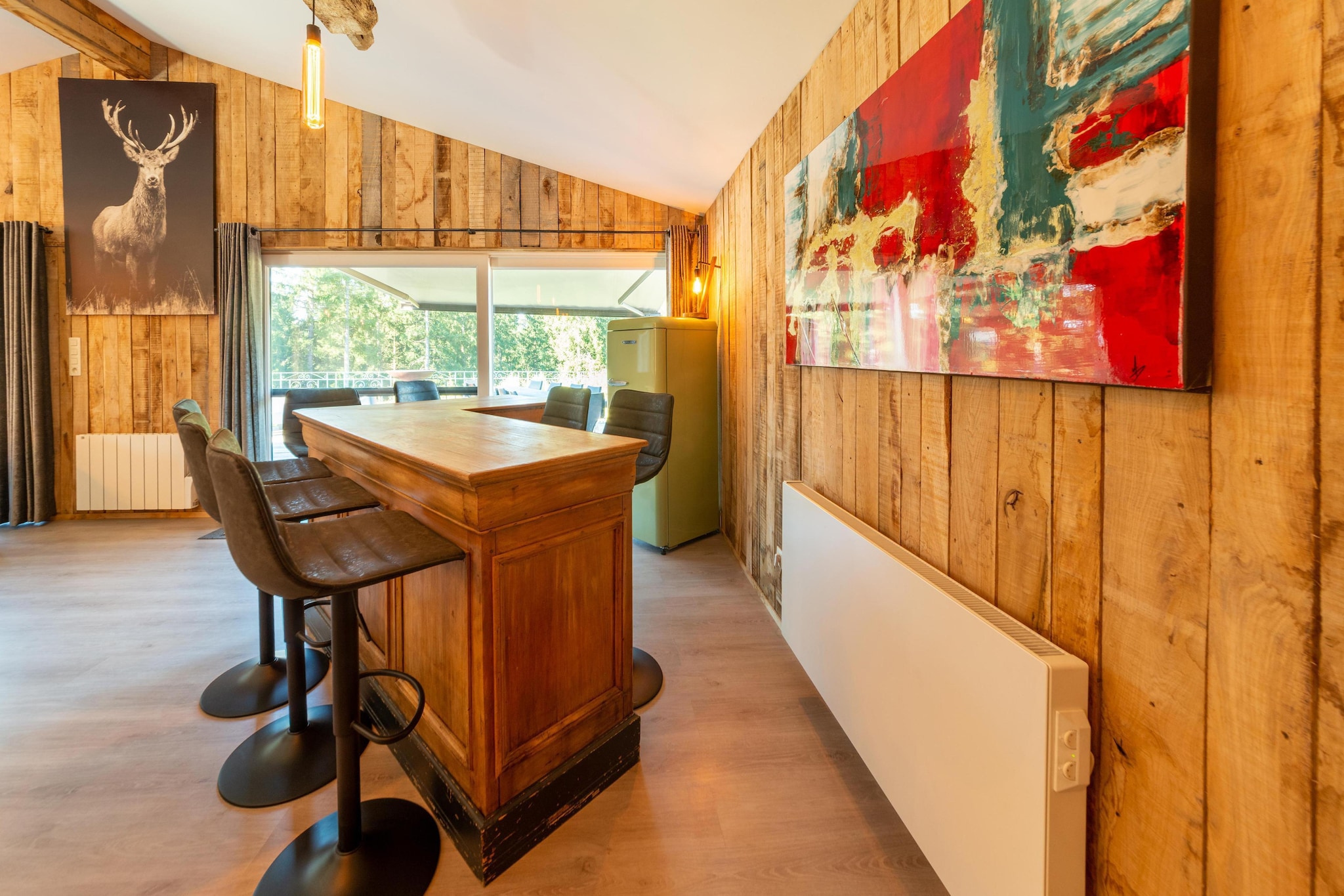 Chalet Bleu - Dining room