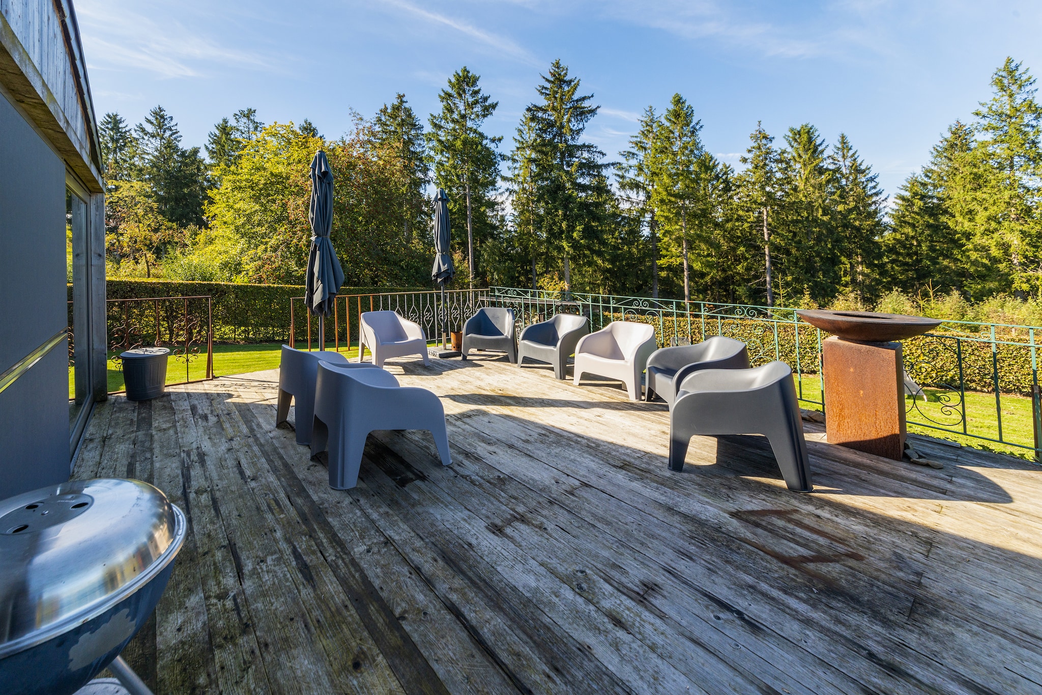 Chalet Bleu - Terrace balcony