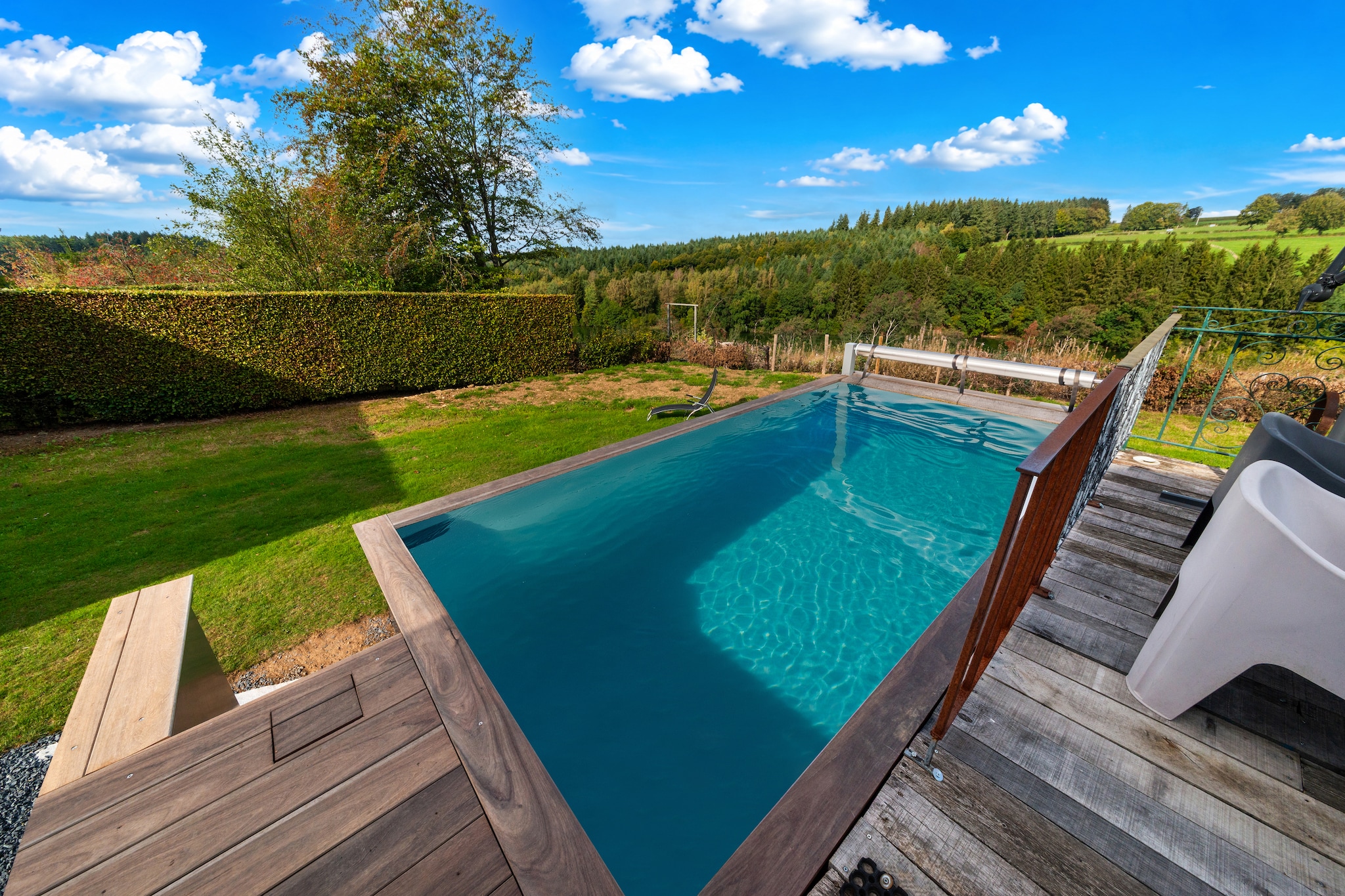 Chalet Bleu - Swimming pool