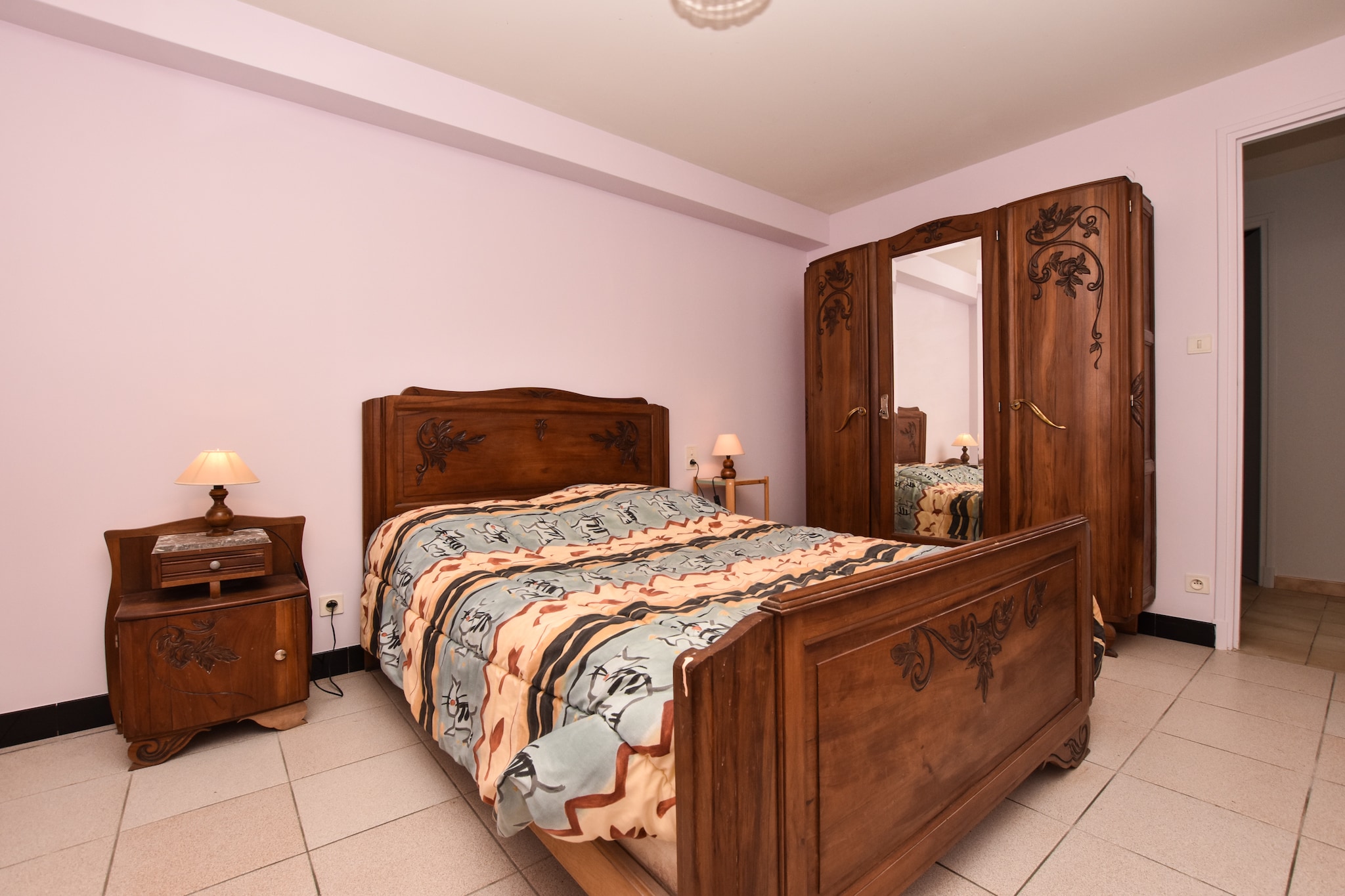 La Maison Albizzia-Slaapkamer