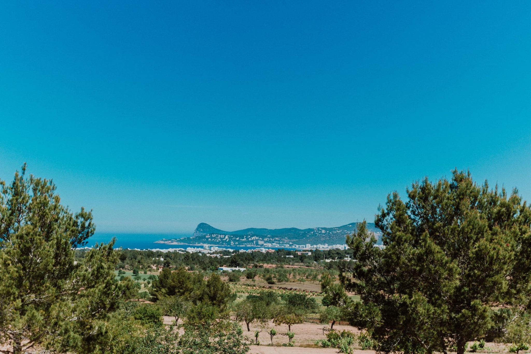 Cala Conta-Gebieden zomer 1km
