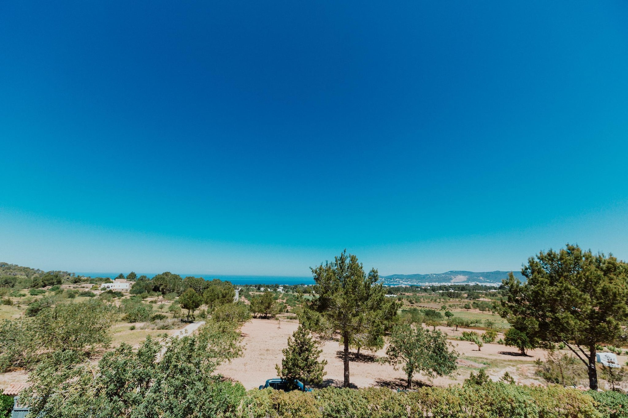 Cala Conta-Gebieden zomer 1km