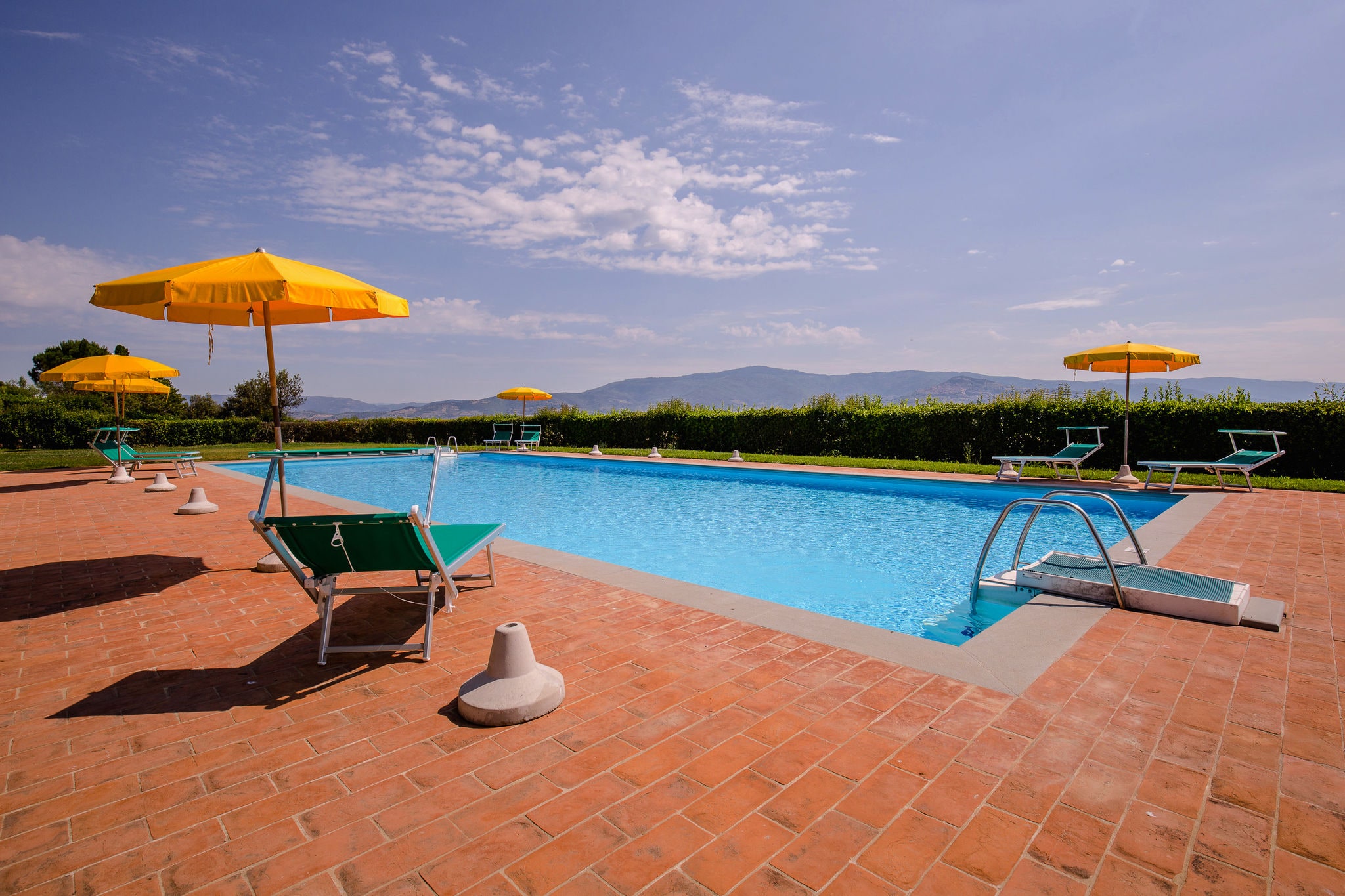 Appartement de luxe avec piscine à Cortona Toscane