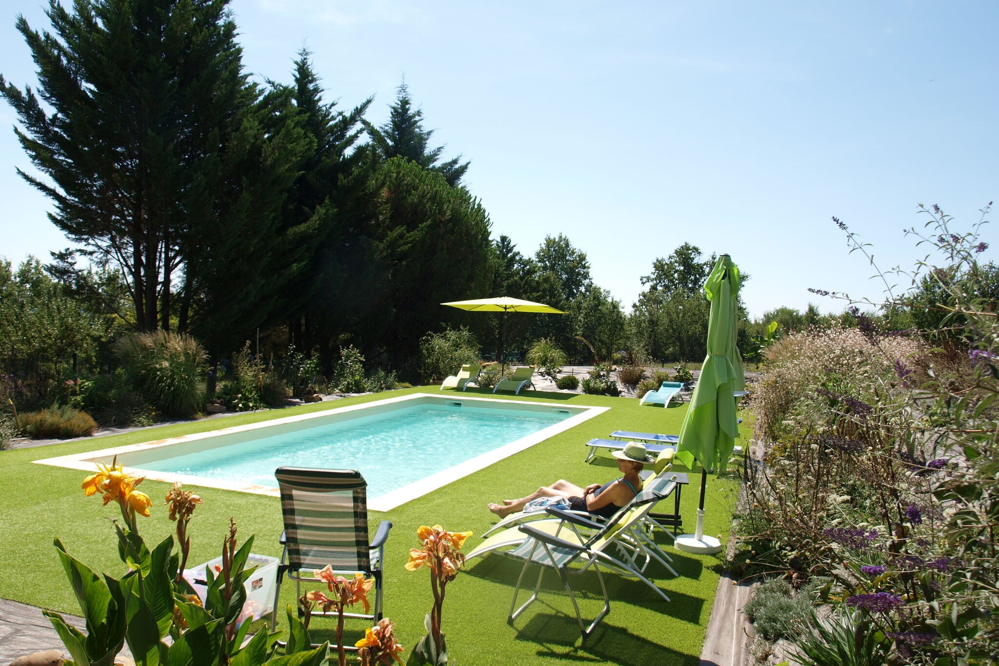 Französisches Ferienhaus in Aquitanien mit privatem Pool