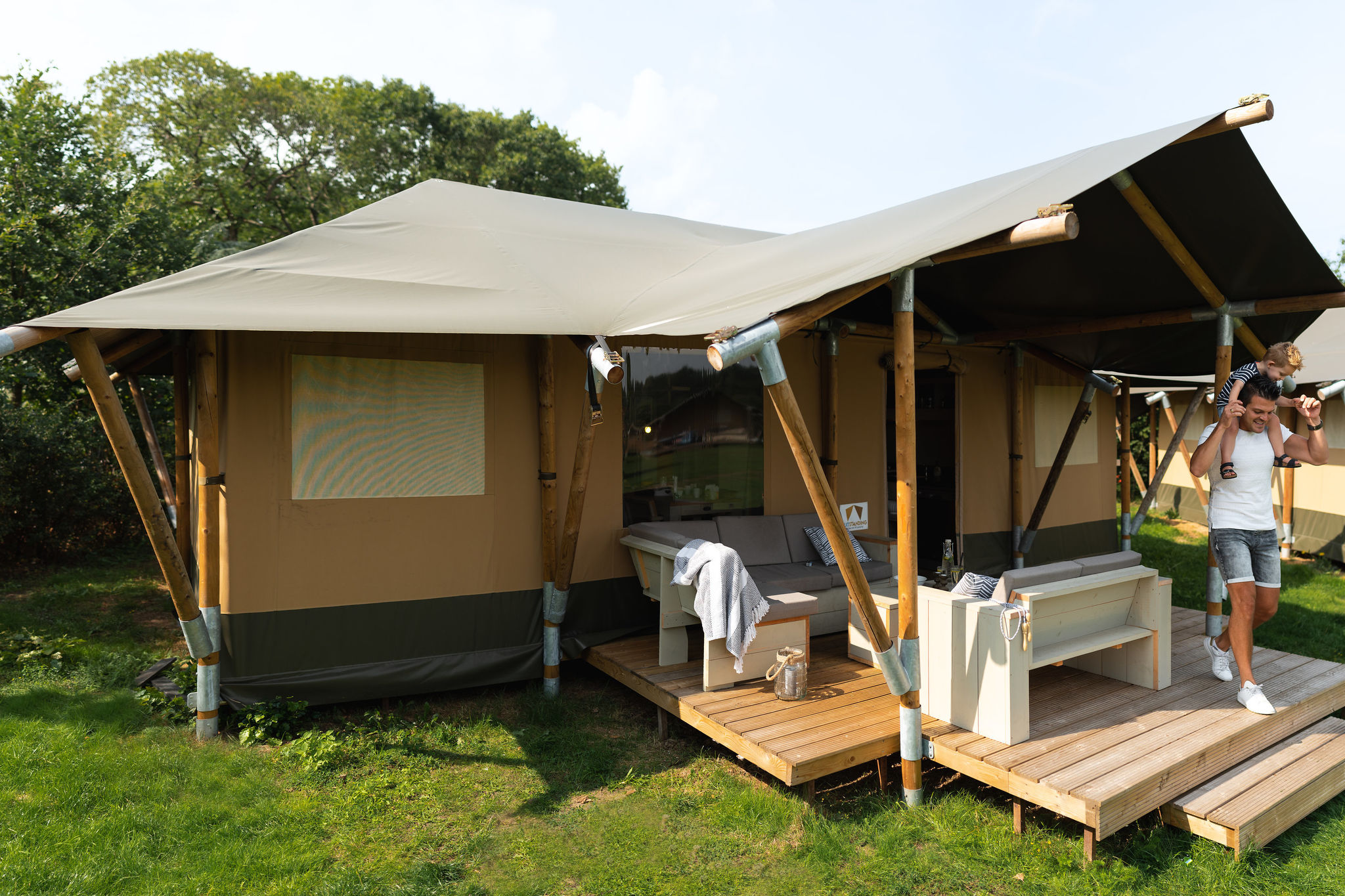 Tent lodge near the Veluwe