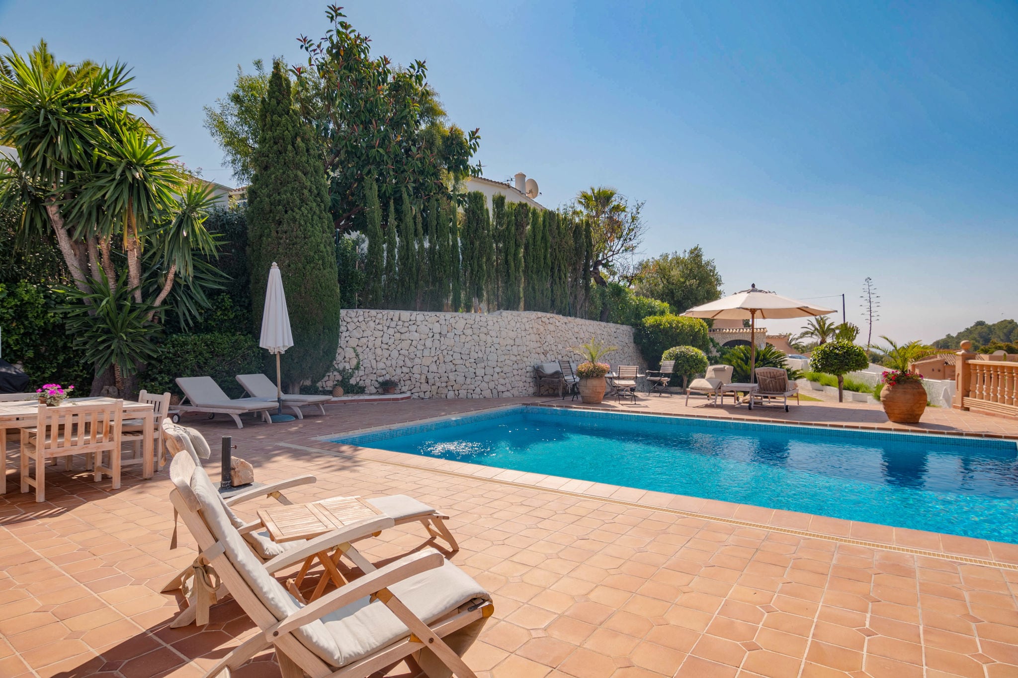 Fantastische Villa met een geweldig uitzicht en overdekt terras en privé zwembad