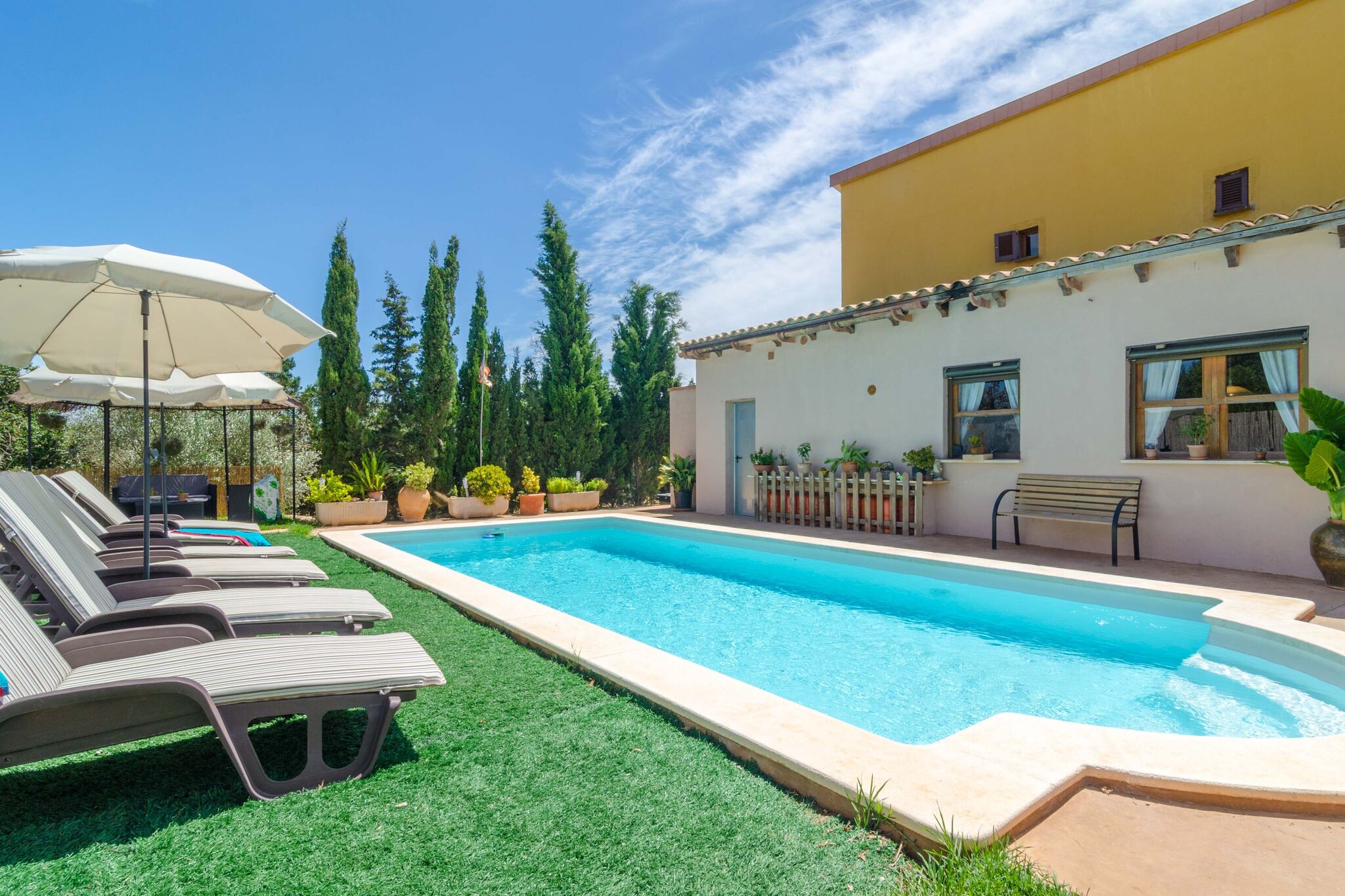 Schitterende villa met zwembad in Manacor Spanje