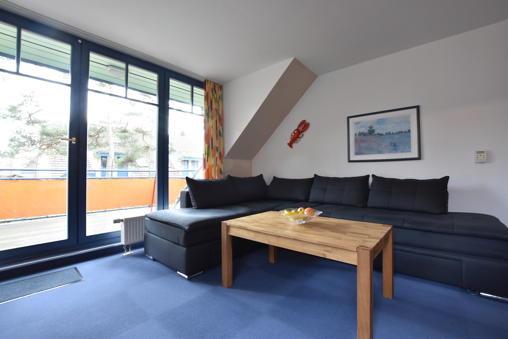 This stylish 3-bedroom apartment in Ostseebad Boltenhagen is the perfect coastal getaway for families or groups of up to 8 guests. Centrally located yet peacefully tucked away, it offers a private balcony with scenic views and a child-friendly garden complete with a sandpit and play equipment.
Just 250 meters from the beach and 200 meters from the town center, you’ll have easy access to seaside fun, local restaurants, and charming shops. The apartment features a modern kitchen equipped with an electric kettle, toaster, oven, coffee machine, microwave, and refrigerator, ideal for preparing meals at home. The airy bedrooms are decorated in a contemporary style, ensuring restful nights for all.
Unwind in the garden or fire up the grill for a relaxed evening outdoors. A cot and high chair are available for young travelers (small fee), and WiFi and on-site parking add to the convenience. Explore nearby Wismar and Lübeck for day trips filled with history and culture.