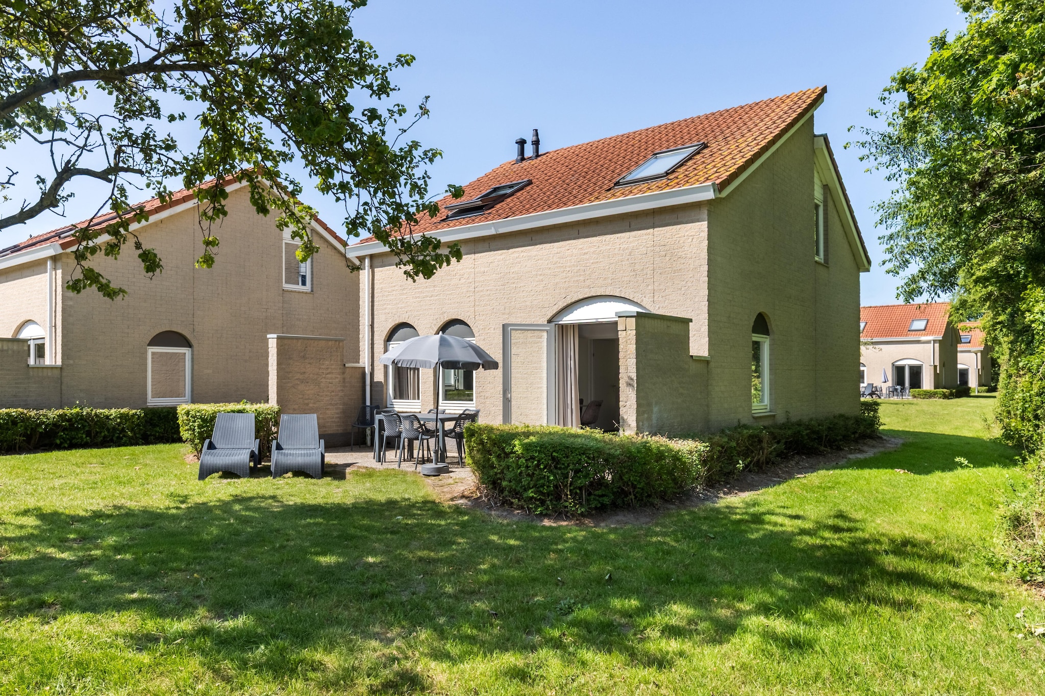 Vakantiepark de Soeten Haert 16-Tuinen zomer
