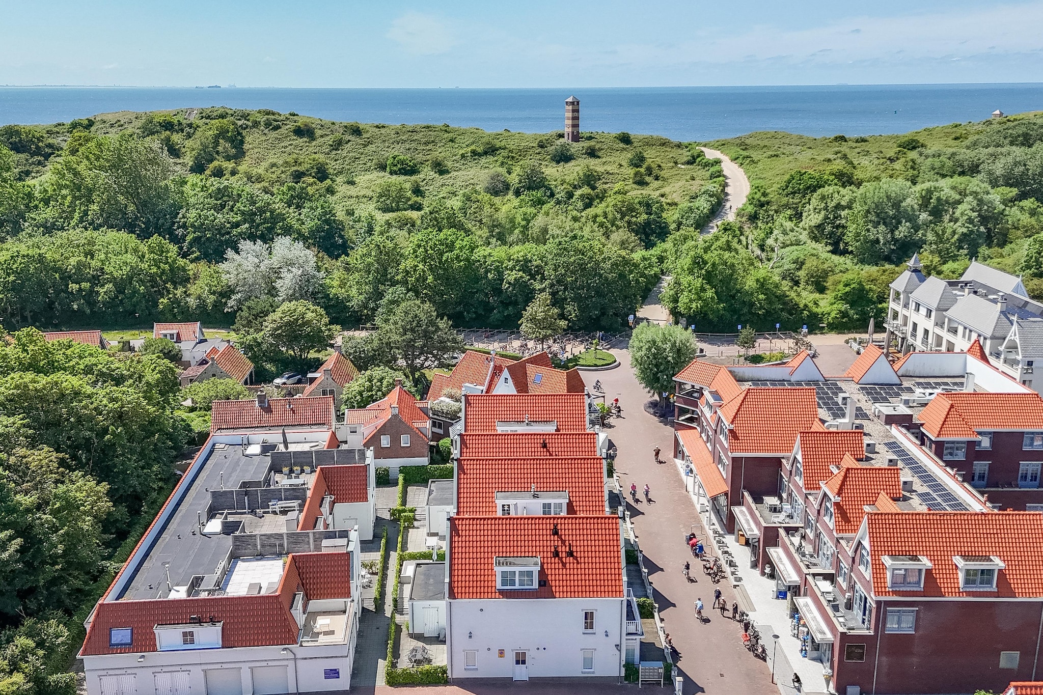 Appartement Kaapduinseweg 13 Dishoek 13D luxe 6p sauna-Gebieden zomer 1km
