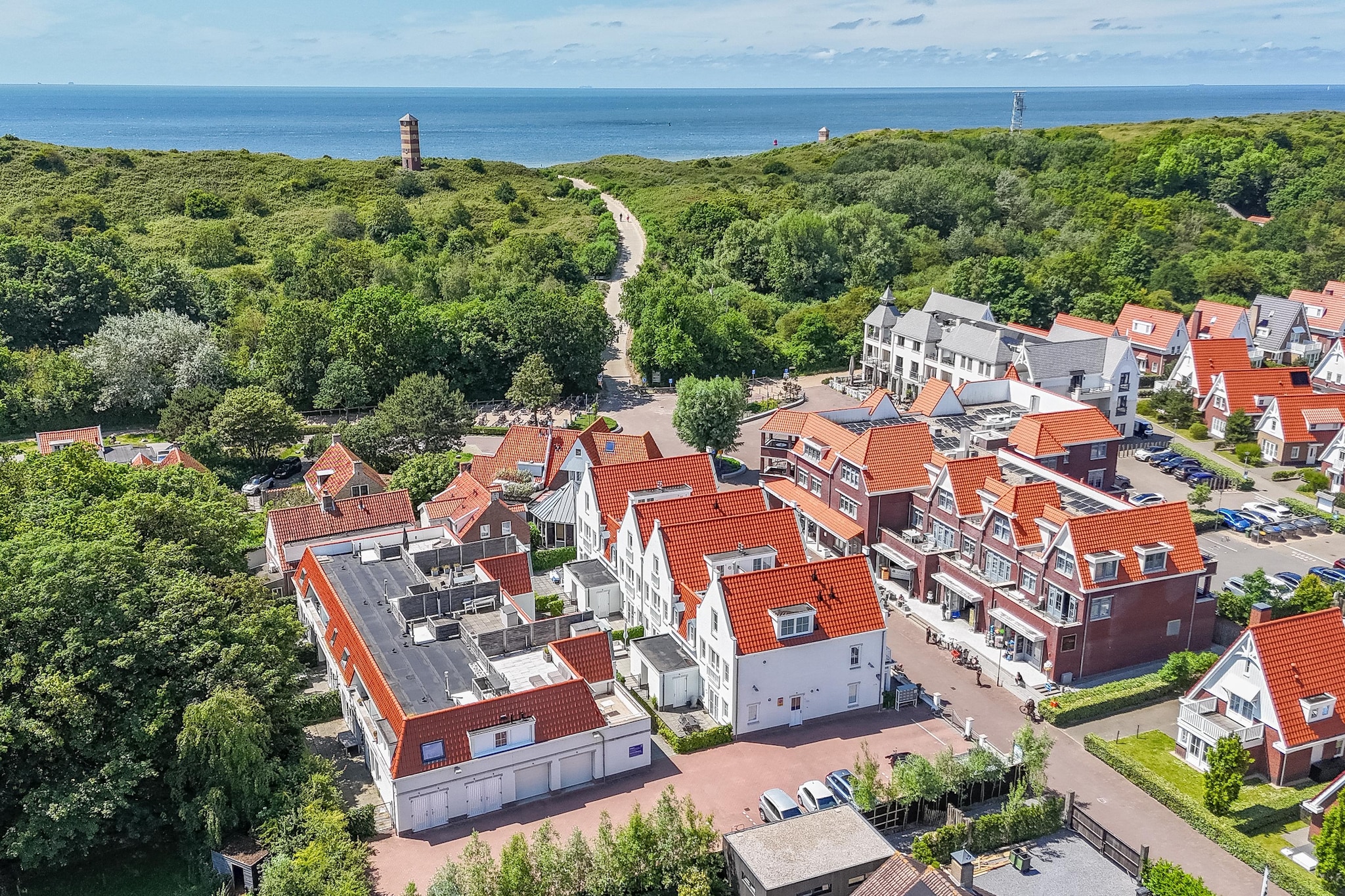 Appartement Kaapduinseweg 13 Dishoek 13D luxe 6p sauna-Gebieden zomer 1km
