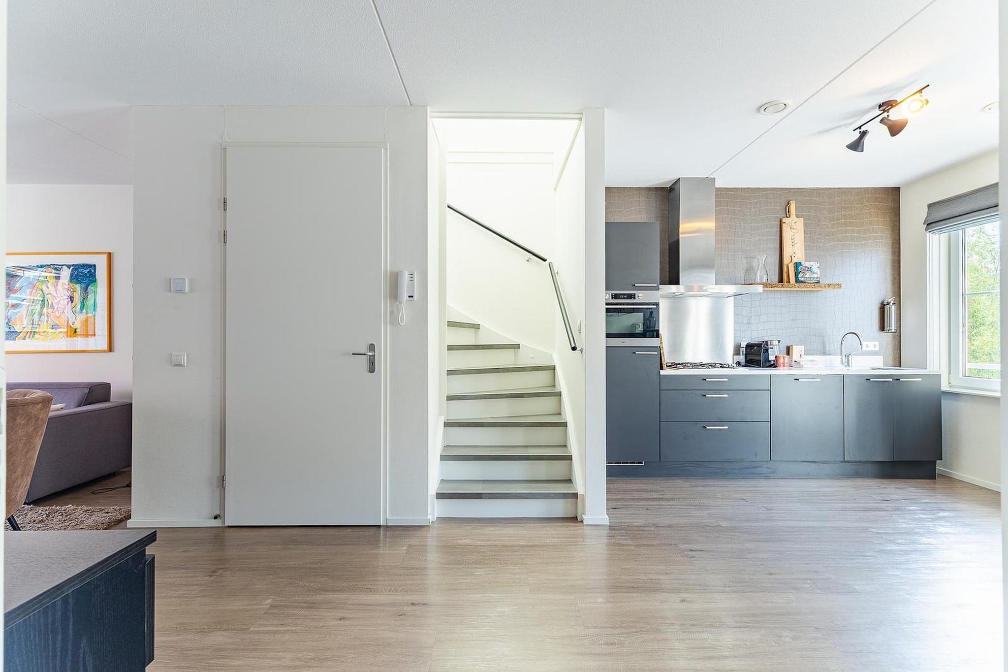 Appartement Kaapduinseweg 13 Dishoek 13D luxe 6p sauna - Overloop
