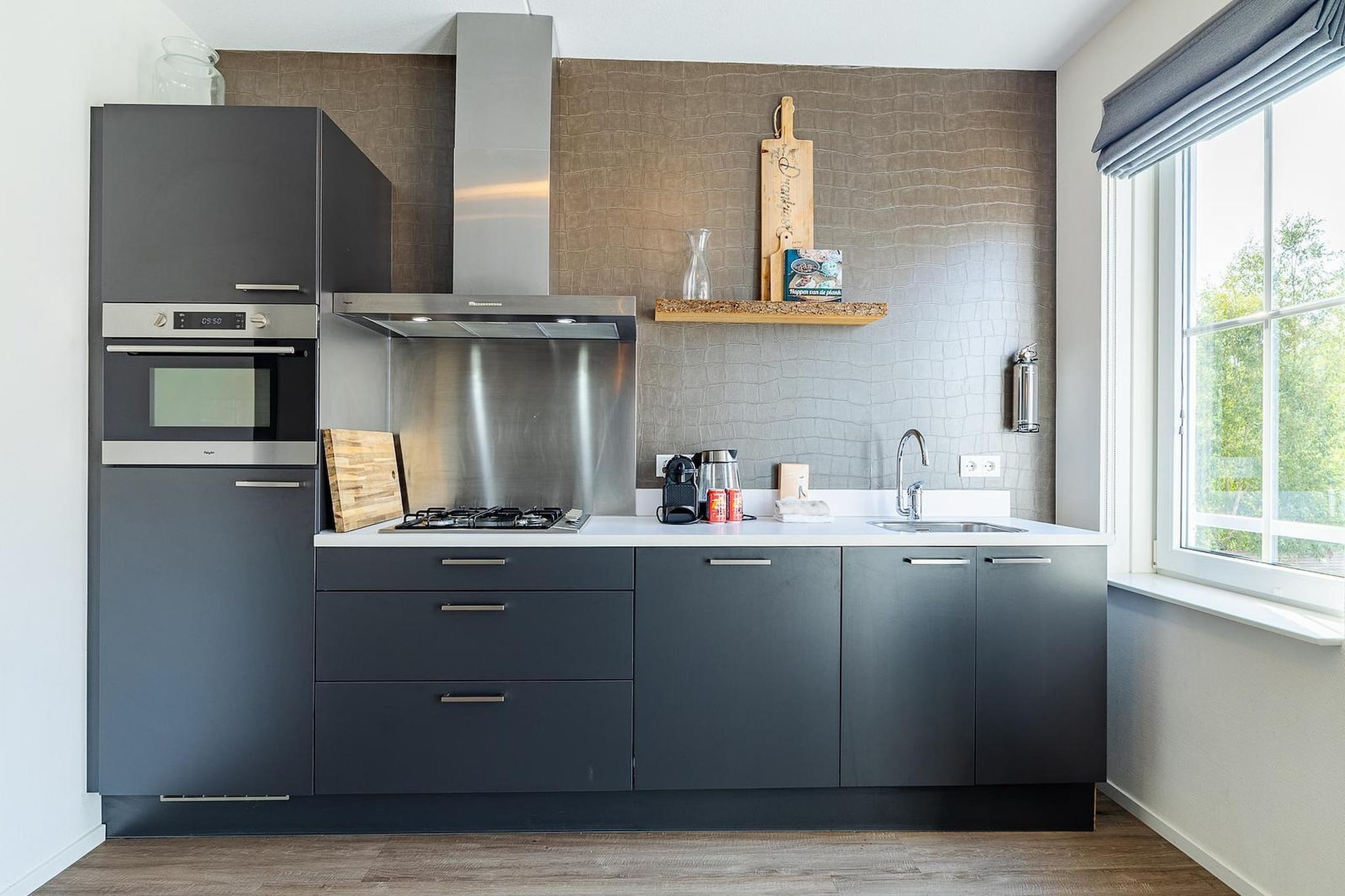 Appartement Kaapduinseweg 13 Dishoek 13D luxe 6p sauna - Keuken