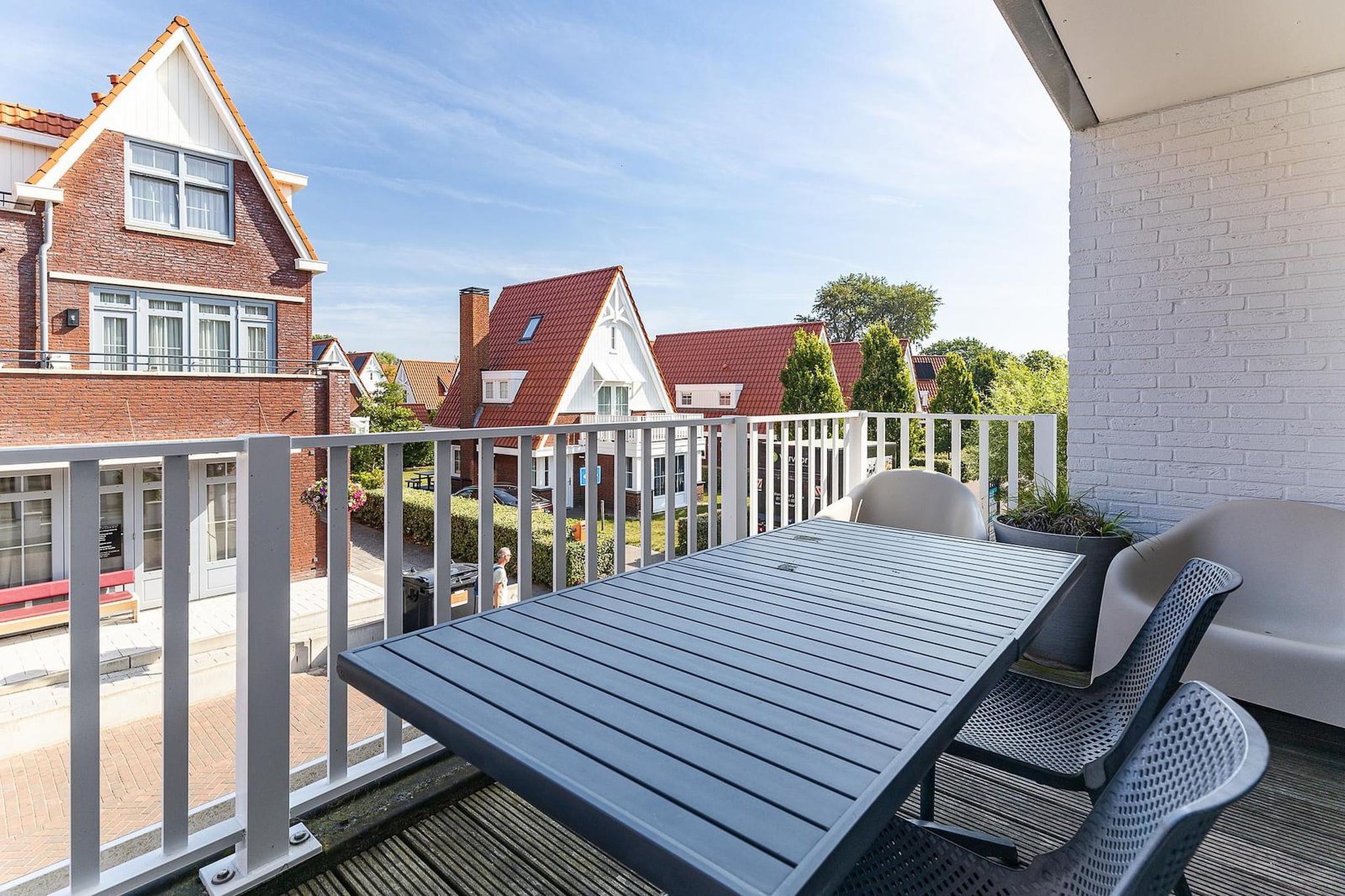 Appartement Kaapduinseweg 13 Dishoek 13D luxe 6p sauna - Terrasbalkon
