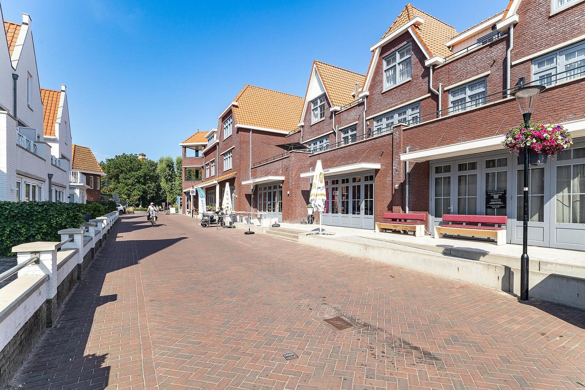 Appartement Kaapduinseweg 13 Dishoek 13D luxe 6p sauna - Buitenkant zomer